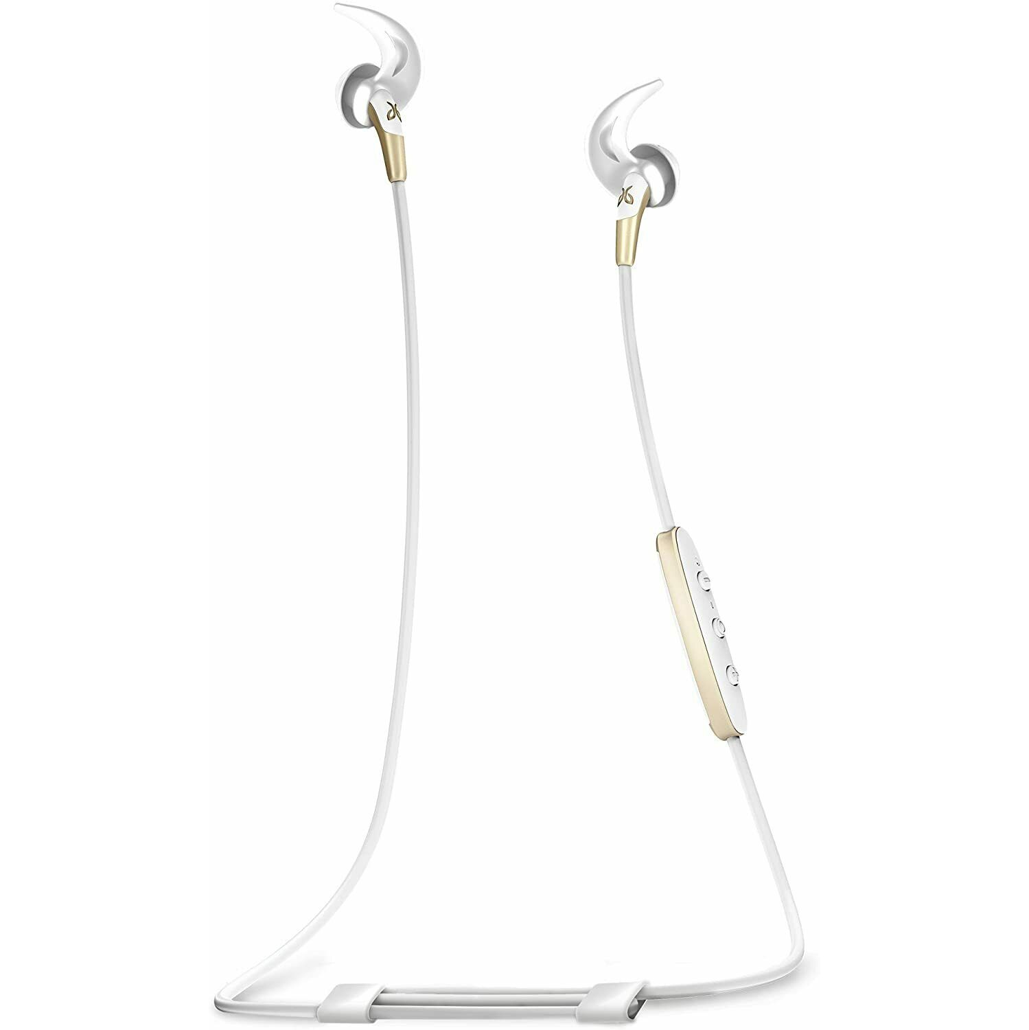 Refurbished (Excellent) - Jaybird Freedom 2 In-Ear Wireless Bluetooth Sport Headphones with SpeedFit – White / Gold - Certified Refurbished