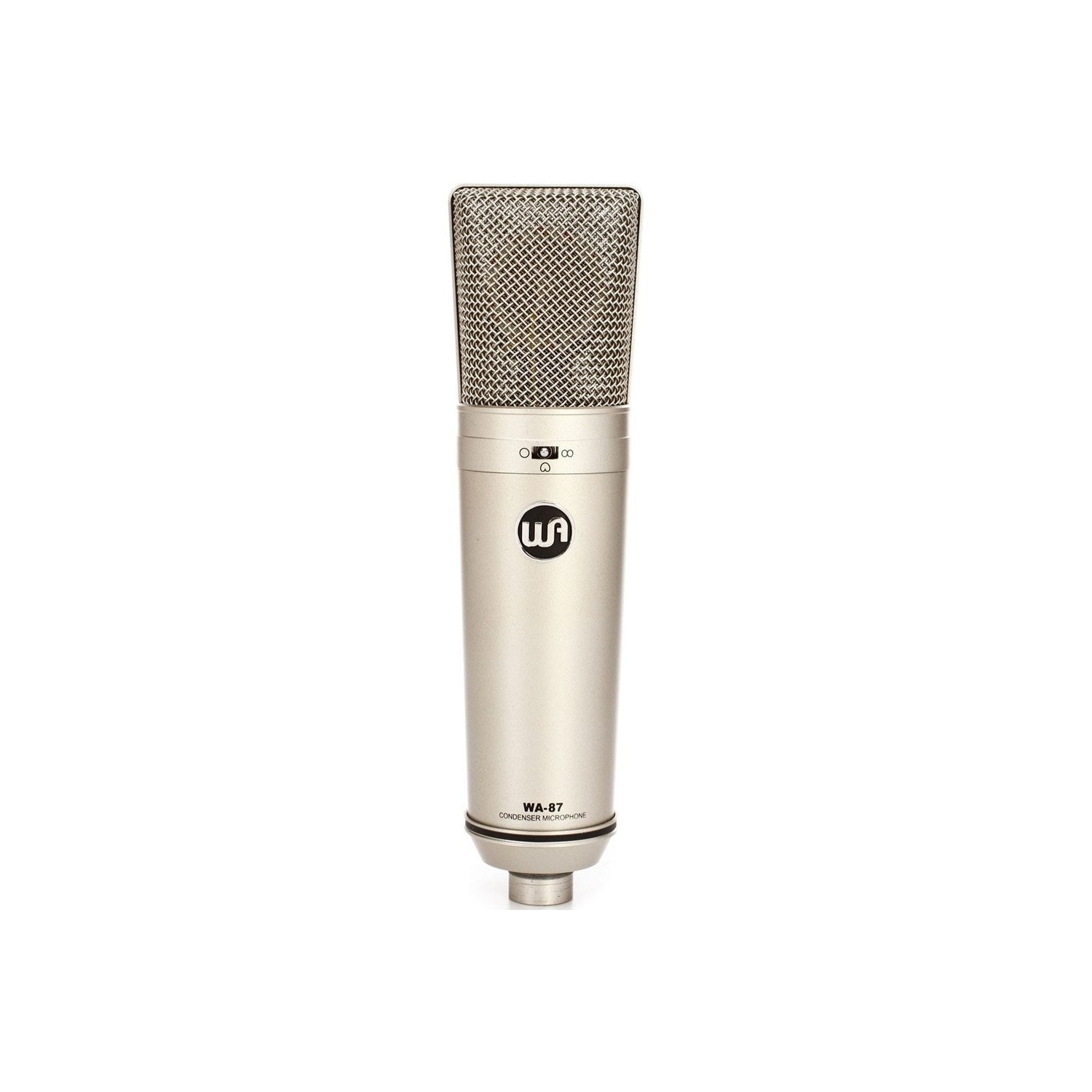 Warm Audio Multi-Pattern Condenser Microphone WA87-R2, Nickel