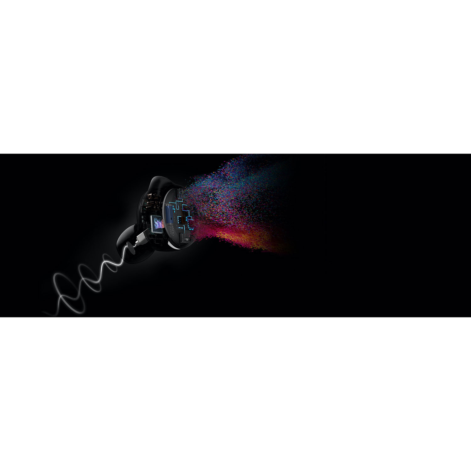 Olive Union Bluetooth Hearing Amplifier - Black