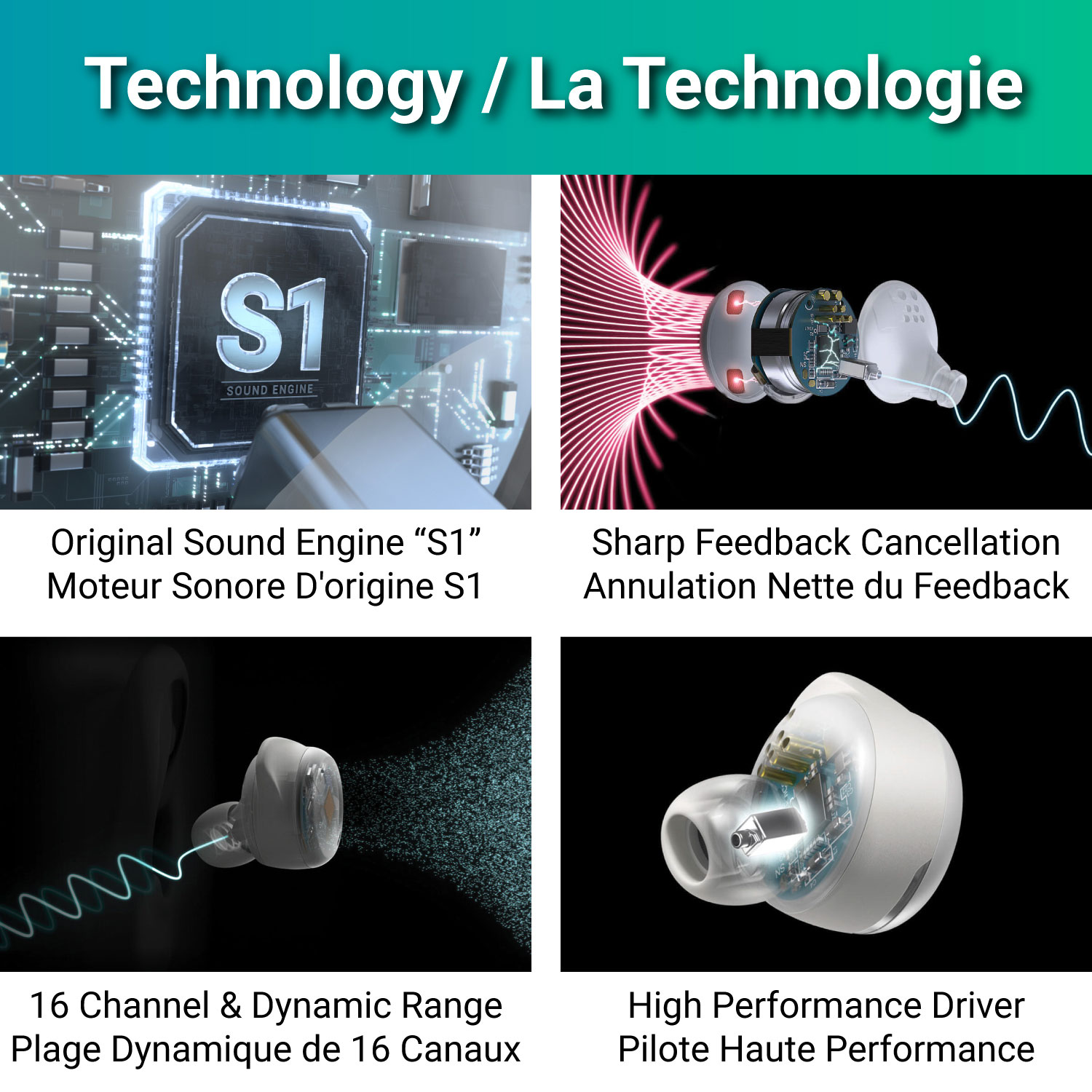 Amplificateur de son Bluetooth d'Olive Union - Blanc