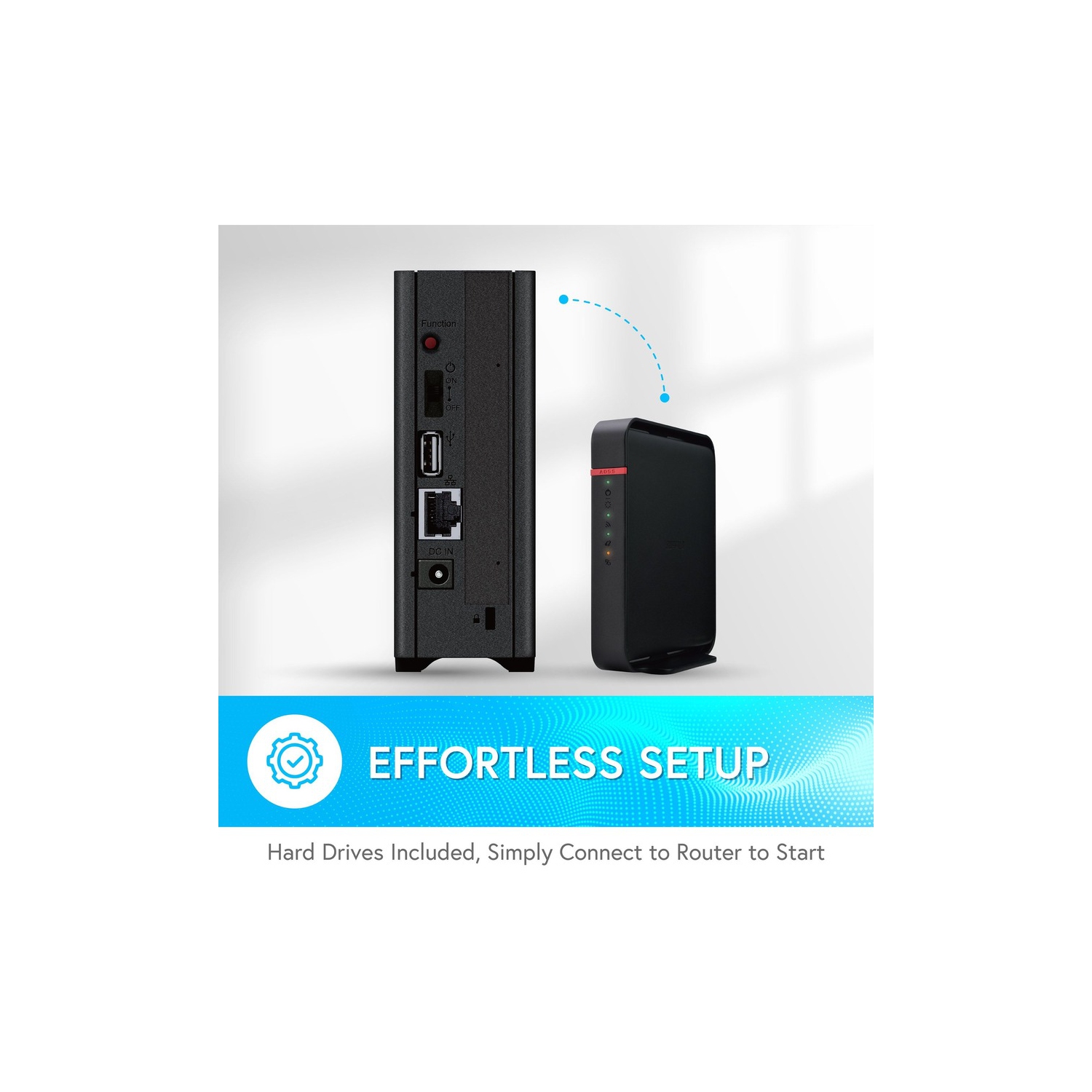 Buffalo LS210D0601 LinkStation 210 6TB Private Cloud Storage NAS with Hard Drives Included