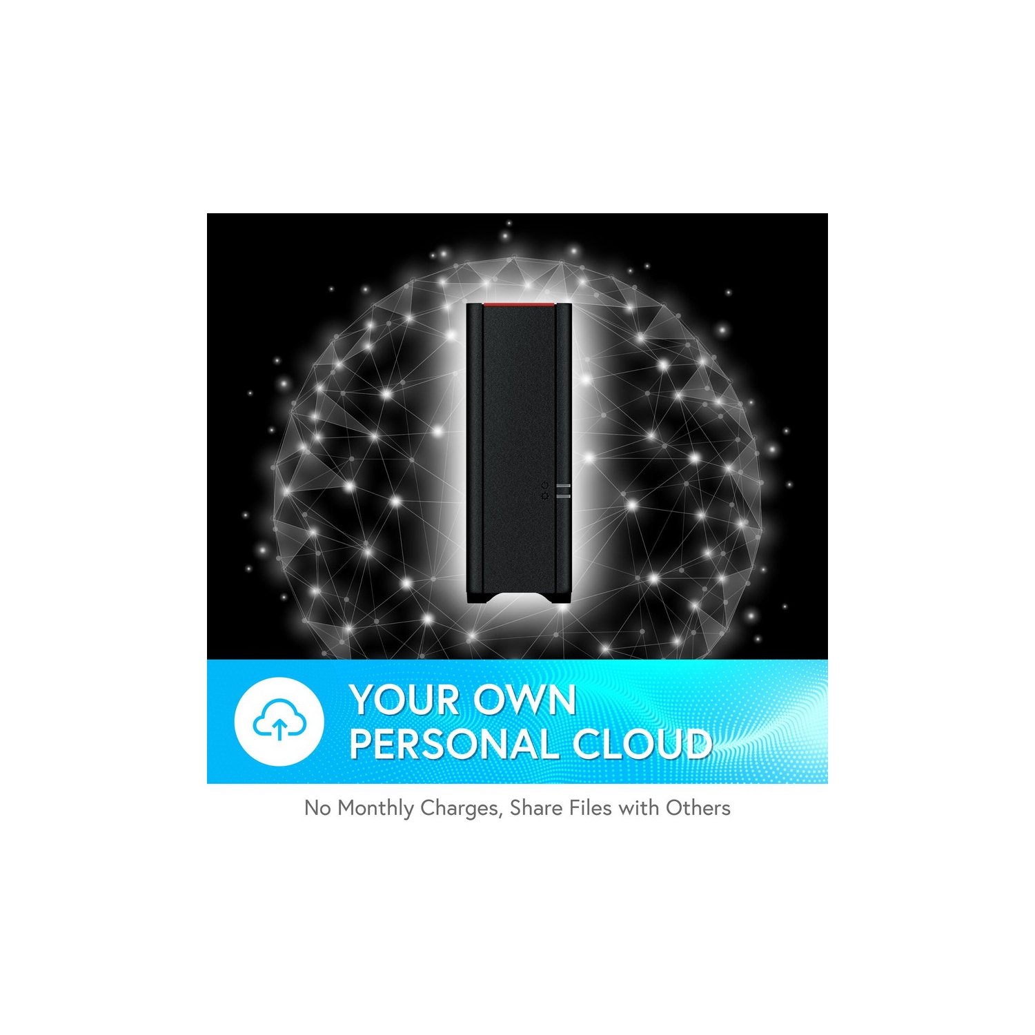 Buffalo LS210D0601 LinkStation 210 6TB Private Cloud Storage NAS with Hard Drives Included