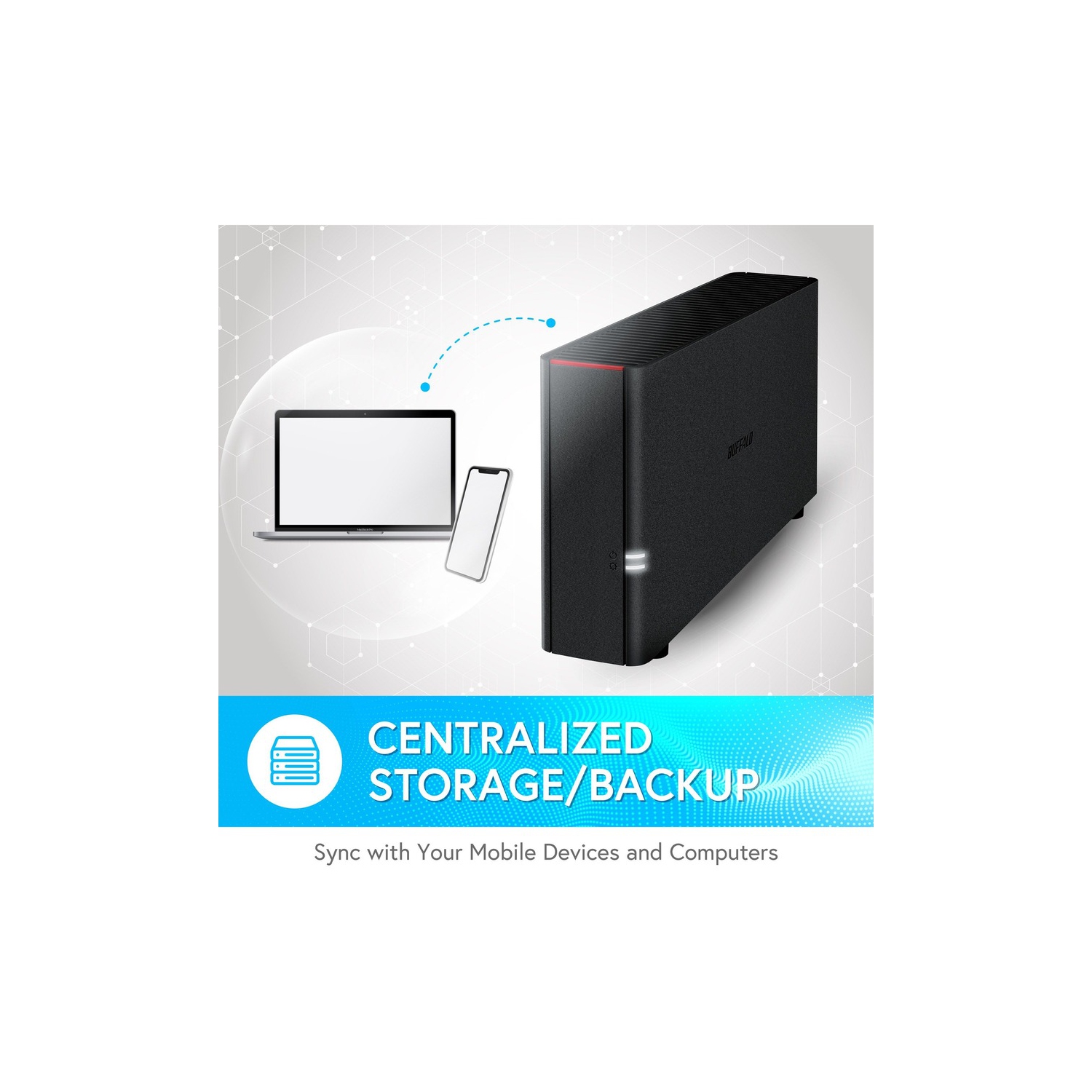 Buffalo LS210D0601 LinkStation 210 6TB Private Cloud Storage NAS with Hard Drives Included