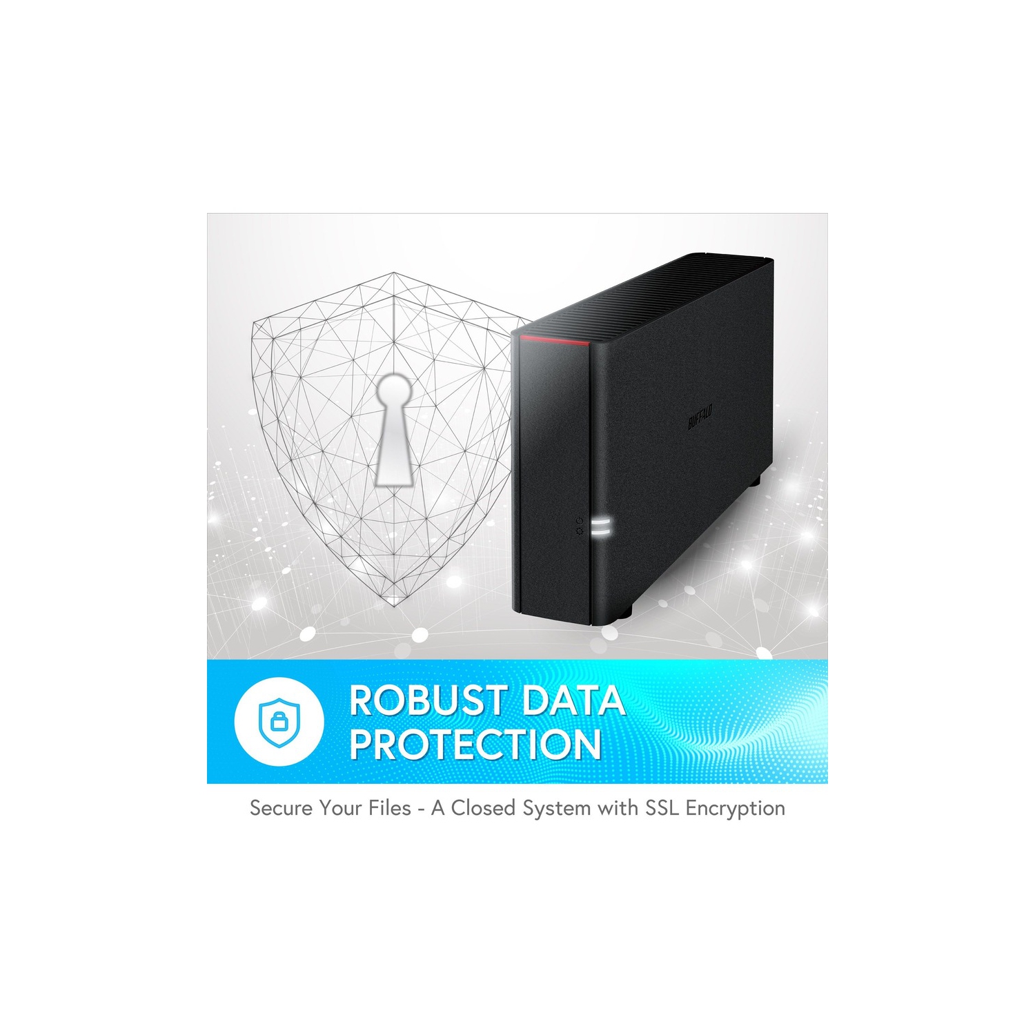 Buffalo LS210D0601 LinkStation 210 6TB Private Cloud Storage NAS with Hard Drives Included