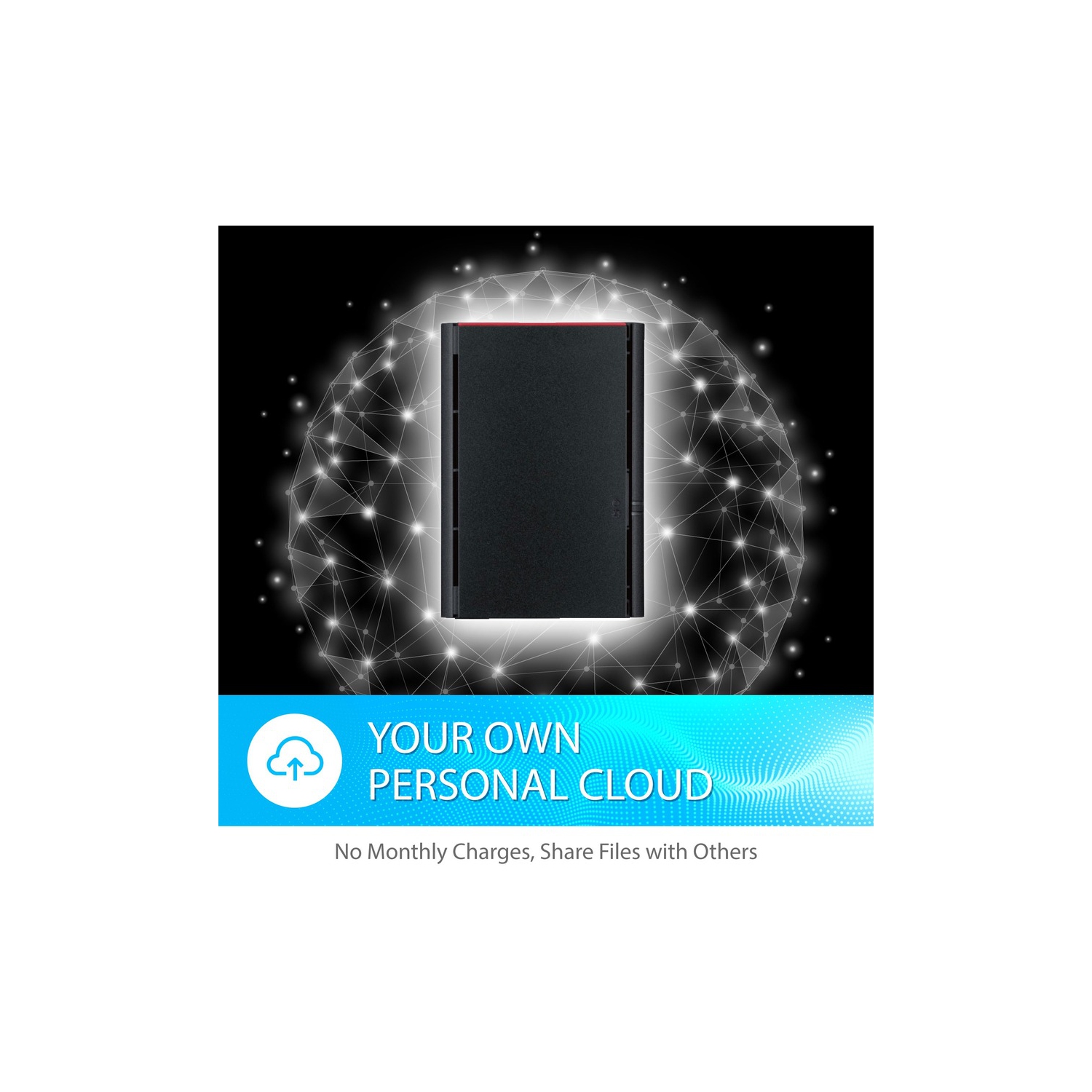 Buffalo 220 LinkStation 220 12TB Private Cloud Storage NAS with Hard Drives Included