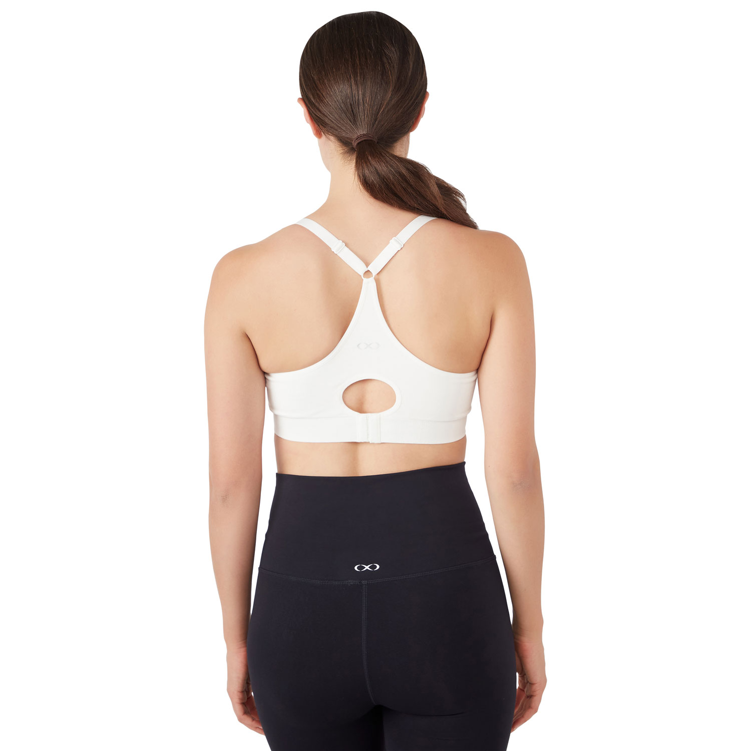 Modern Eternity Bella Yoga Seamless Nursing Bra - Large - Eggshell