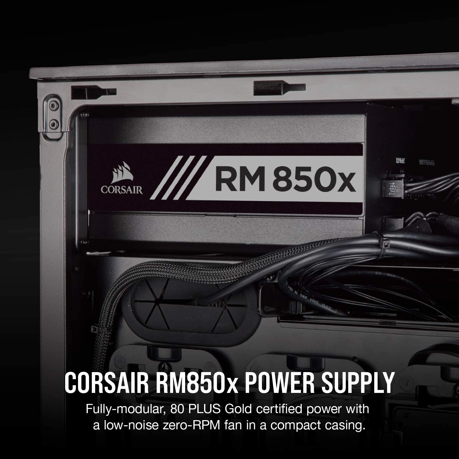 Corsair CP-9020180-NA RMX Series RM850x 80 Plus Gold Fully Modular