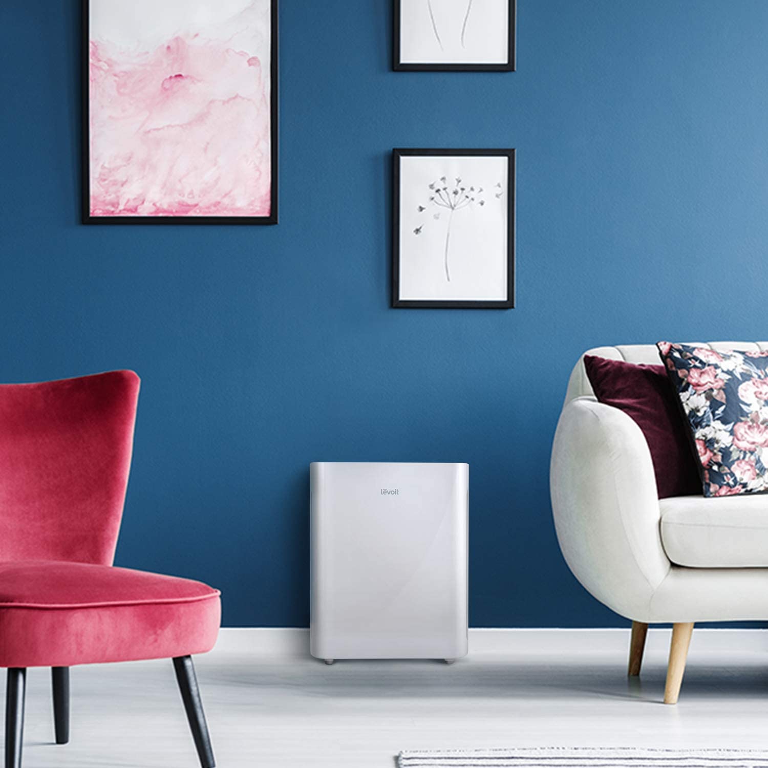 Air Purifier for Home with True HEPA Filter, Air Cleaner for Allergies and Pets, Smokers, Mold, Pollen, Dust, Quiet Odor Eliminators for Bedroom, 300