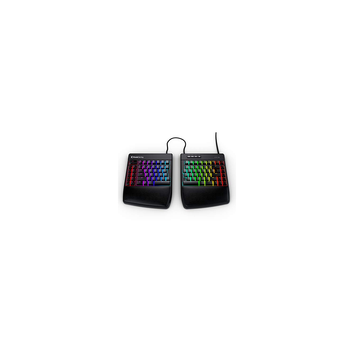 KINESIS Gaming Freestyle Edge RGB Split Mechanical Keyboard (MX Brown)