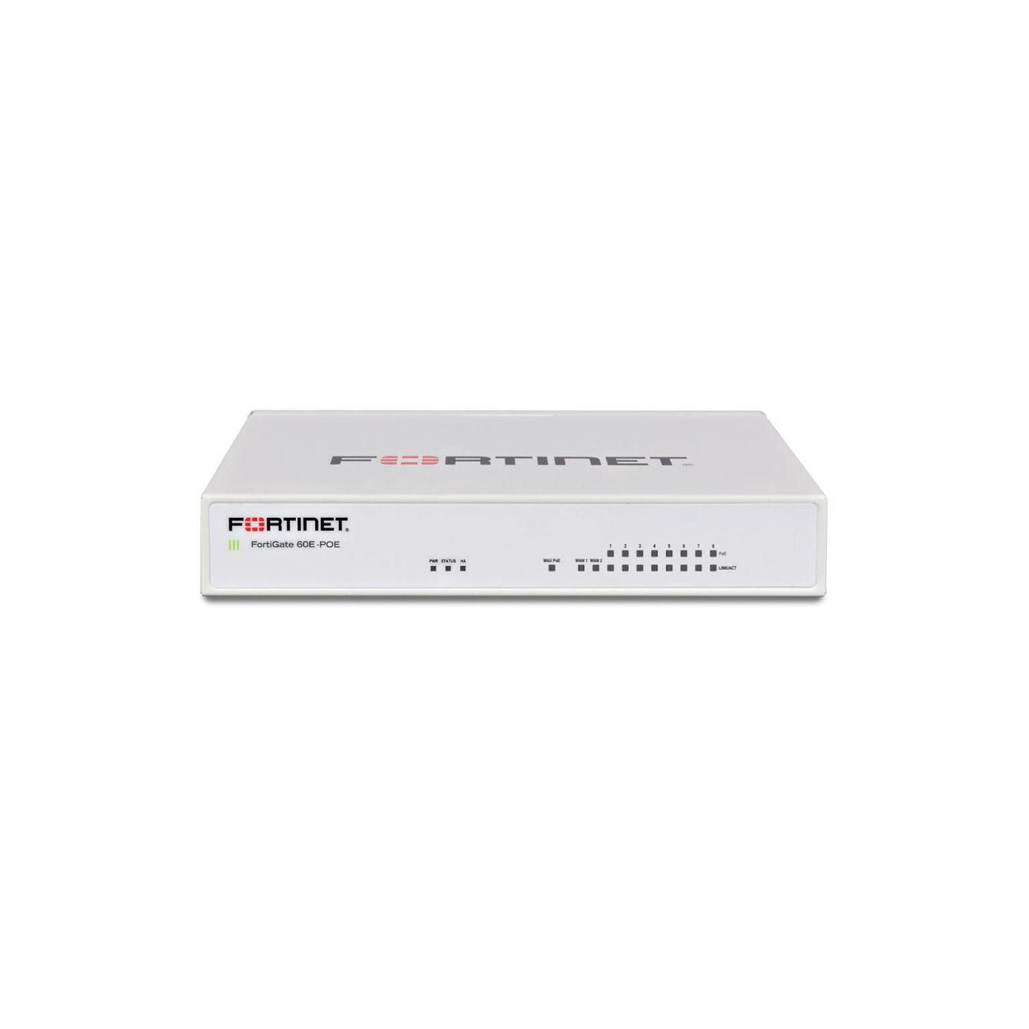 Fortinet FortiGate FG-60F-BDL-950-12- dispositif de sécurité - avec 1 an