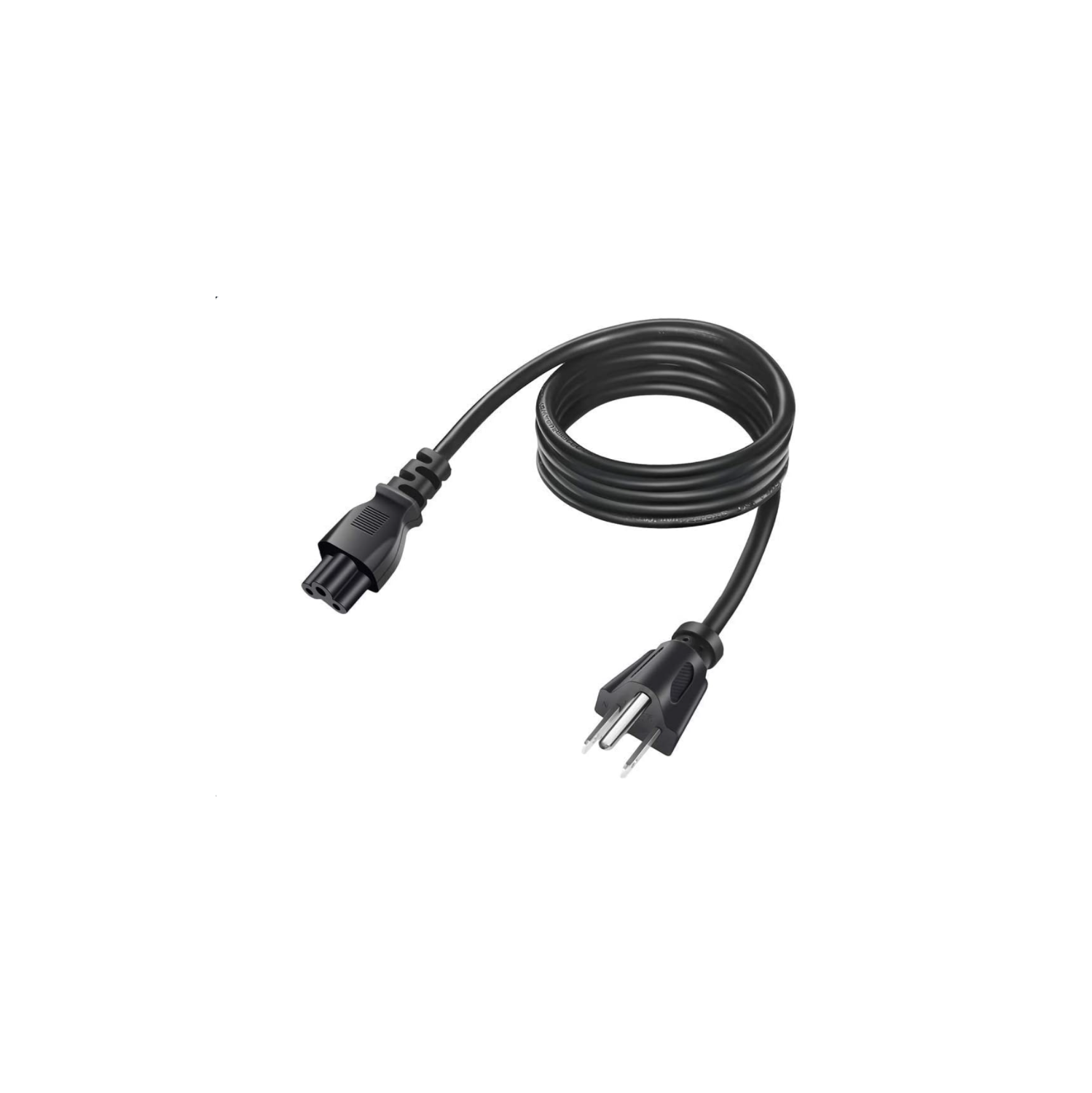 3 Prong AC Laptop Power Cord Cable Fit for LG Asus Acer Dell Samsung HP Sony Lenovo ThinkPad IdeaPad Chromebook Yoga: IEC-60320 IEC320 C5 to NEMA 5-15P 55LB5900 42LN5300 42LN5400 42LB5600 42LN5700 47L