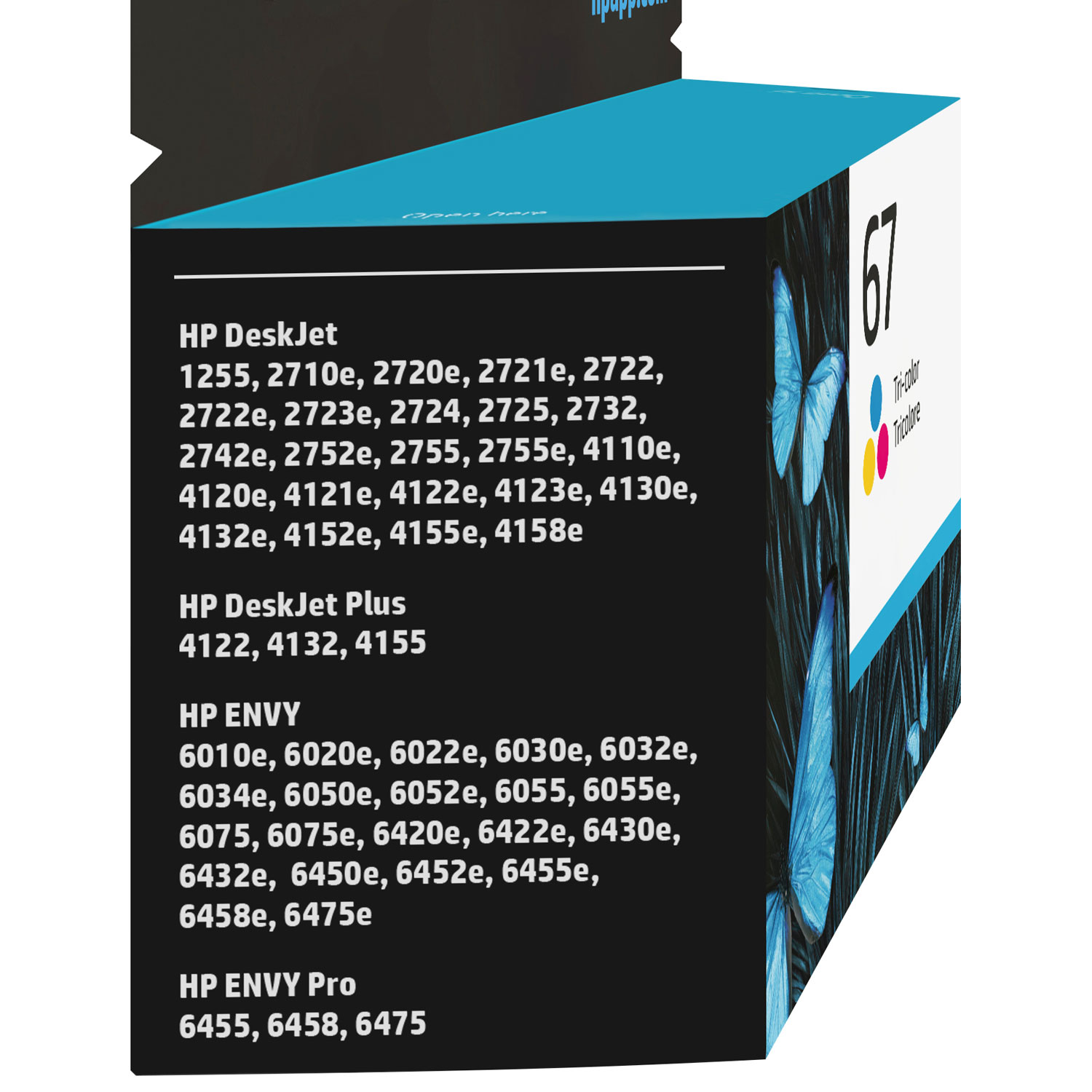 HP 67 Tri-Colour Ink