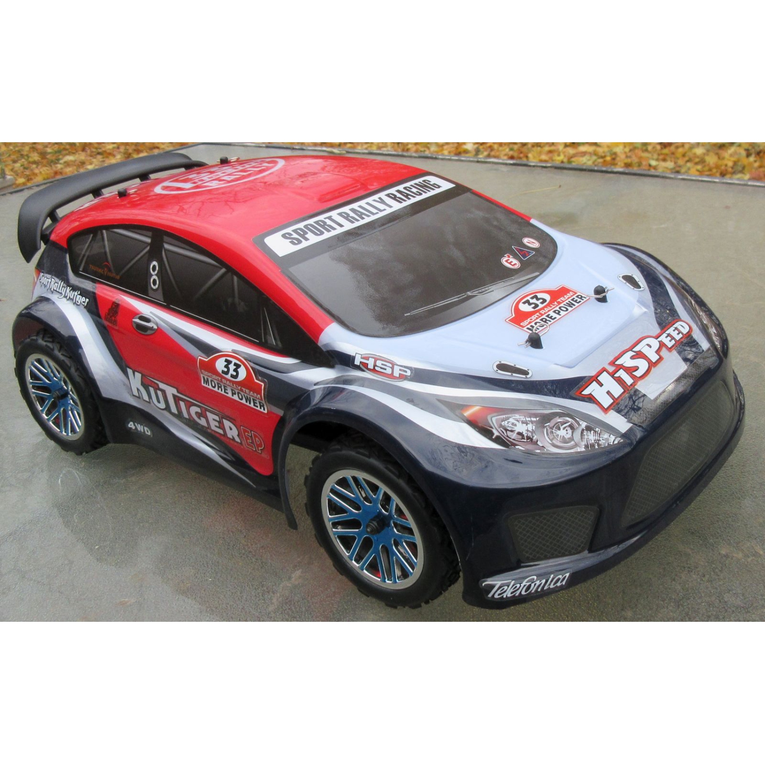 RC Sport Rally Car 1/10 Scale 4WD 17794 FREE SHIPPING