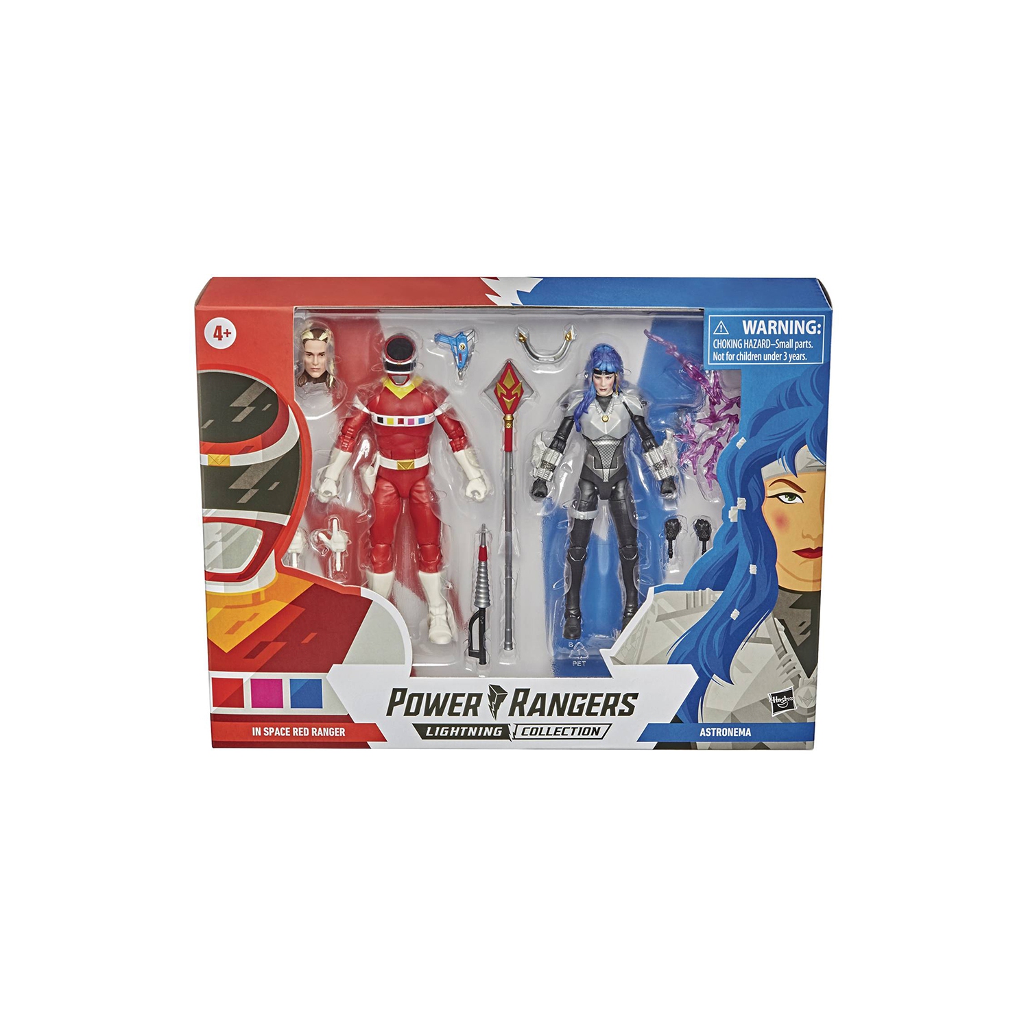 Power Rangers Lightning Collection 6 Inch Action Figure Wave 1 2-Pack - In Space Red Ranger & Astronema