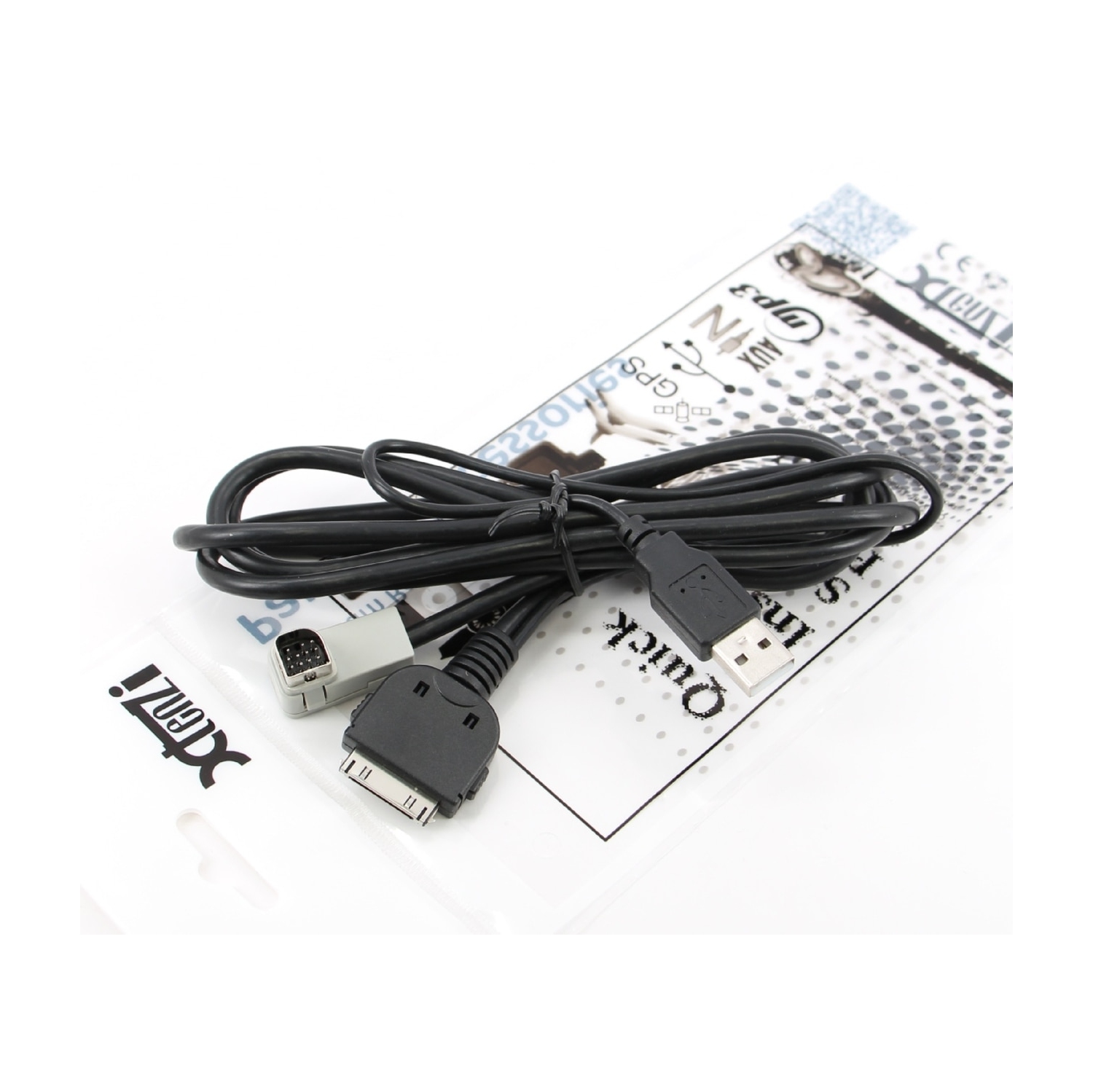 Xtenzi MDI AUX MMI Cable Adapter iPod Usb Interface Cable for Pioneer CD-IU205V