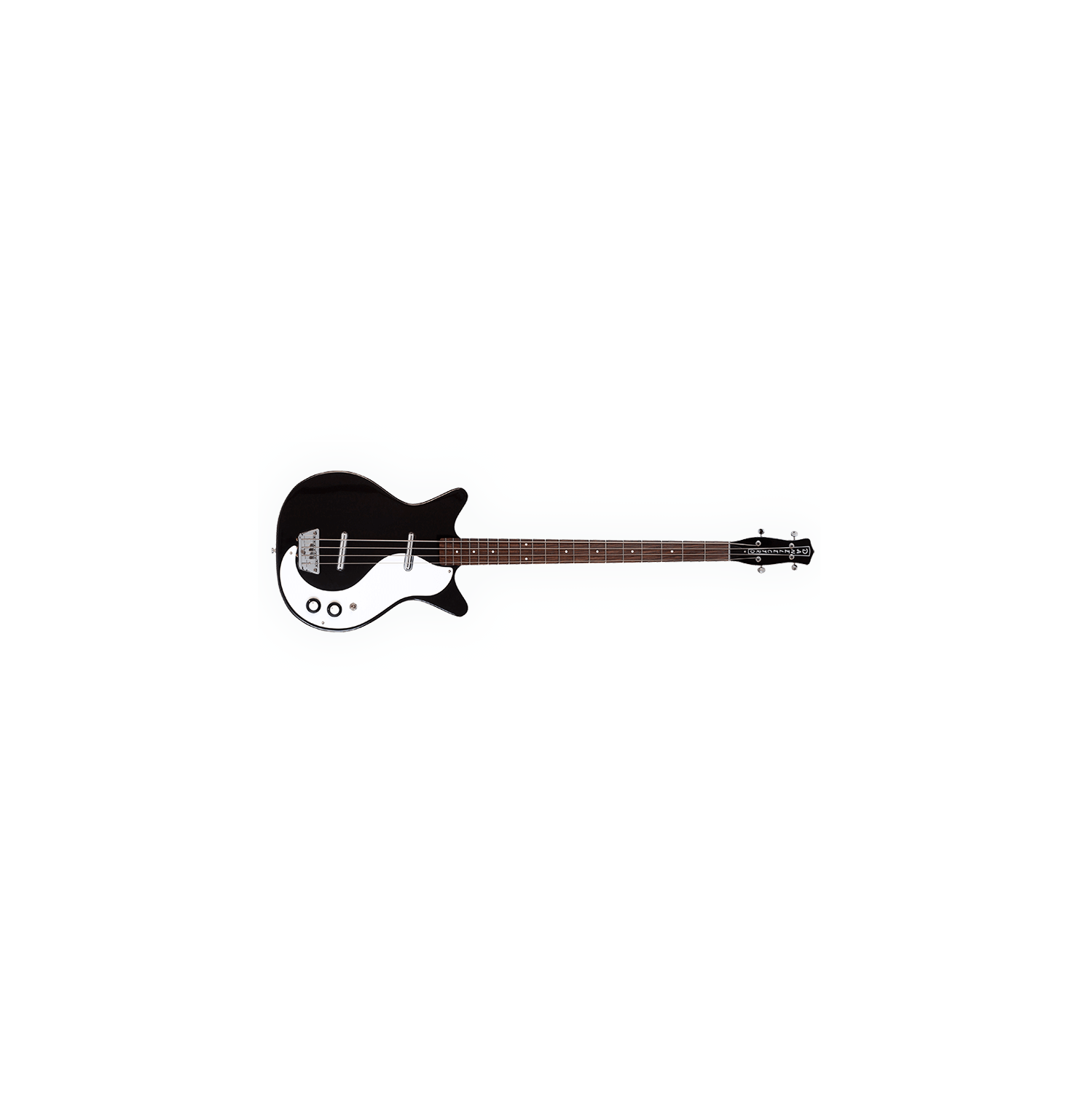 Danelectro '59DC Long Scale Bass Guitar - Black - D59BASS-BLK 