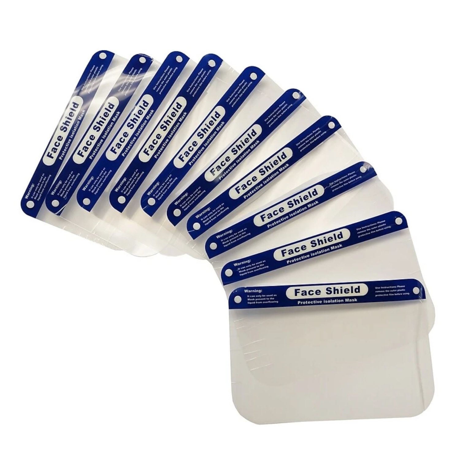 Face Shield 10 pack