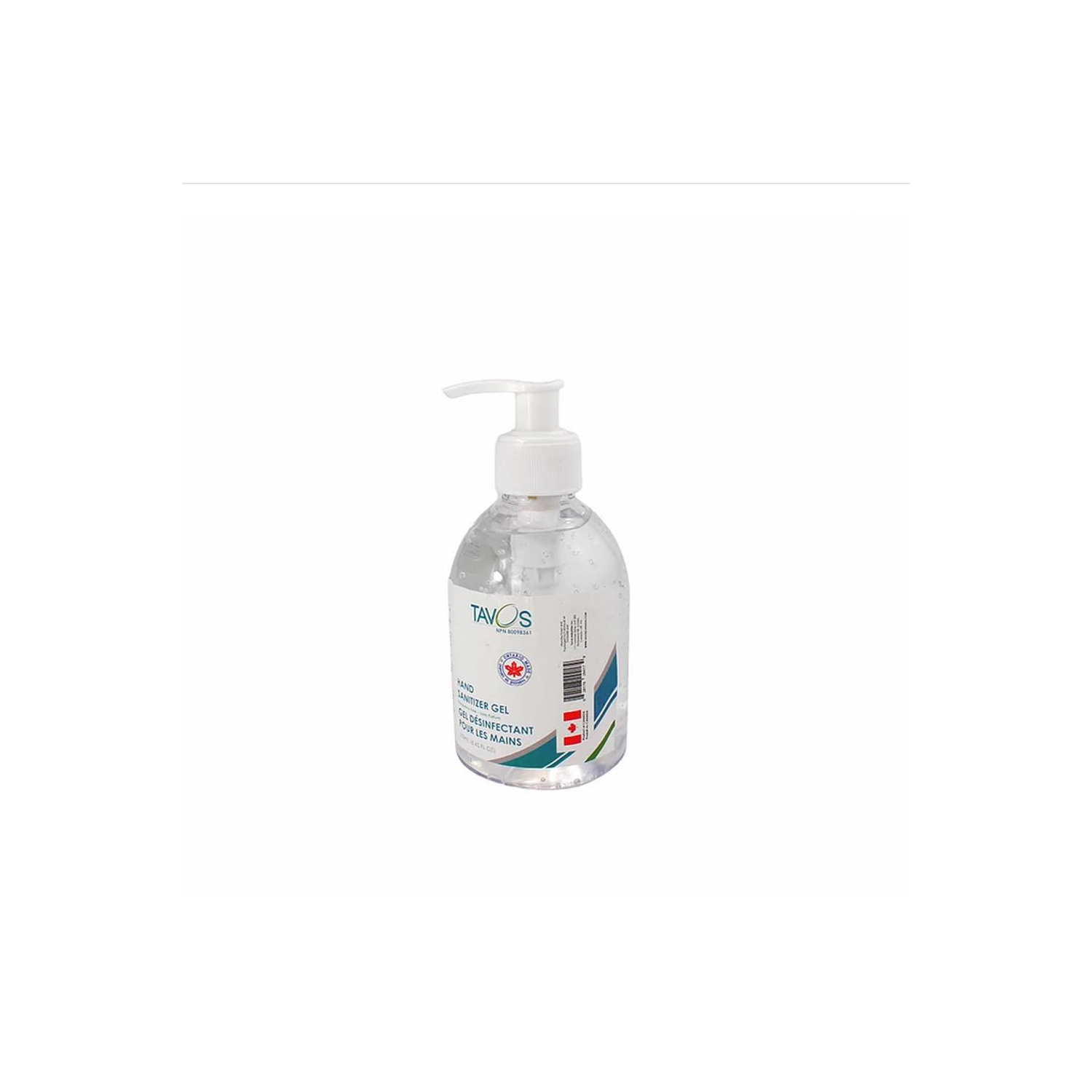 Tavos hand Sanitizer Gel 250ML X 6 Bottles