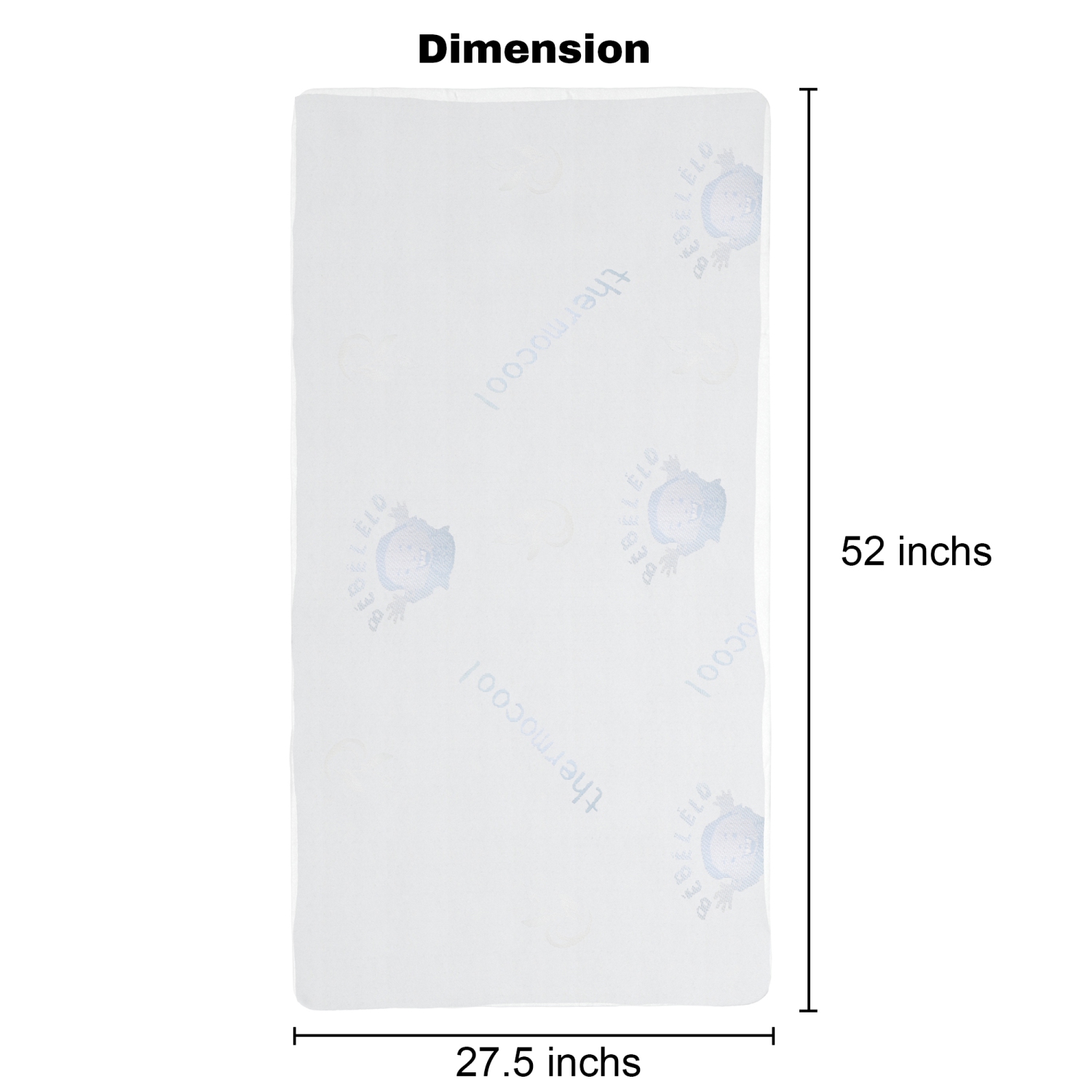 Bebelelo - Thermo Cool Mattress Cover for Crib