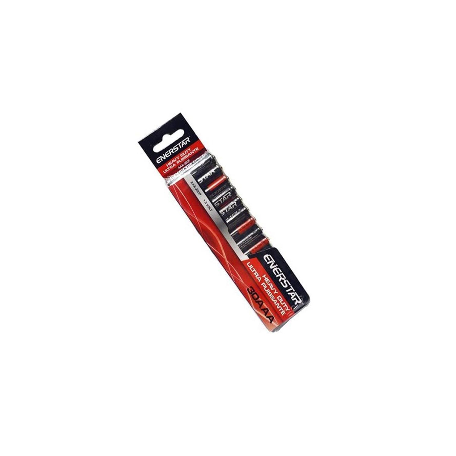 Piles AAA Ultra Power d’Enerstar, paquet de 30