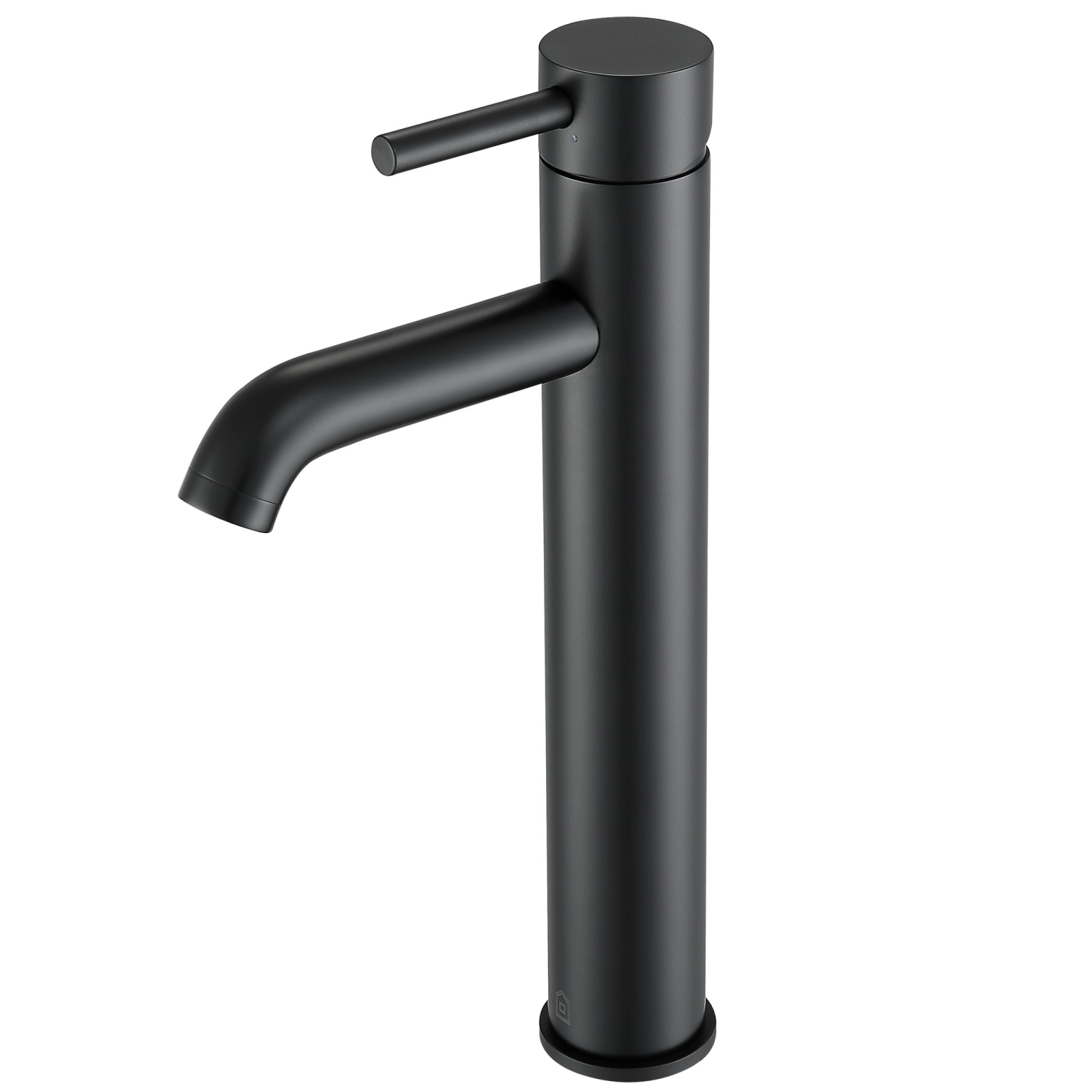 Ancona robinet pour vasque de salle de bain de la gamme Argenta au fini noir mat
