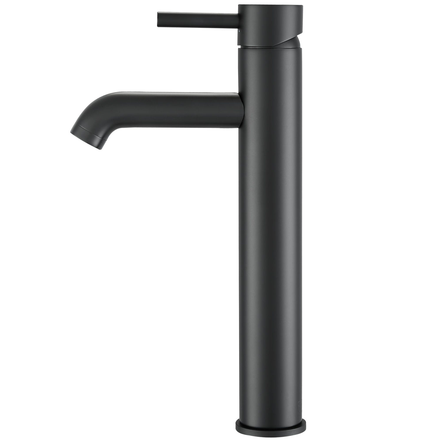Ancona robinet pour vasque de salle de bain de la gamme Argenta au fini noir mat