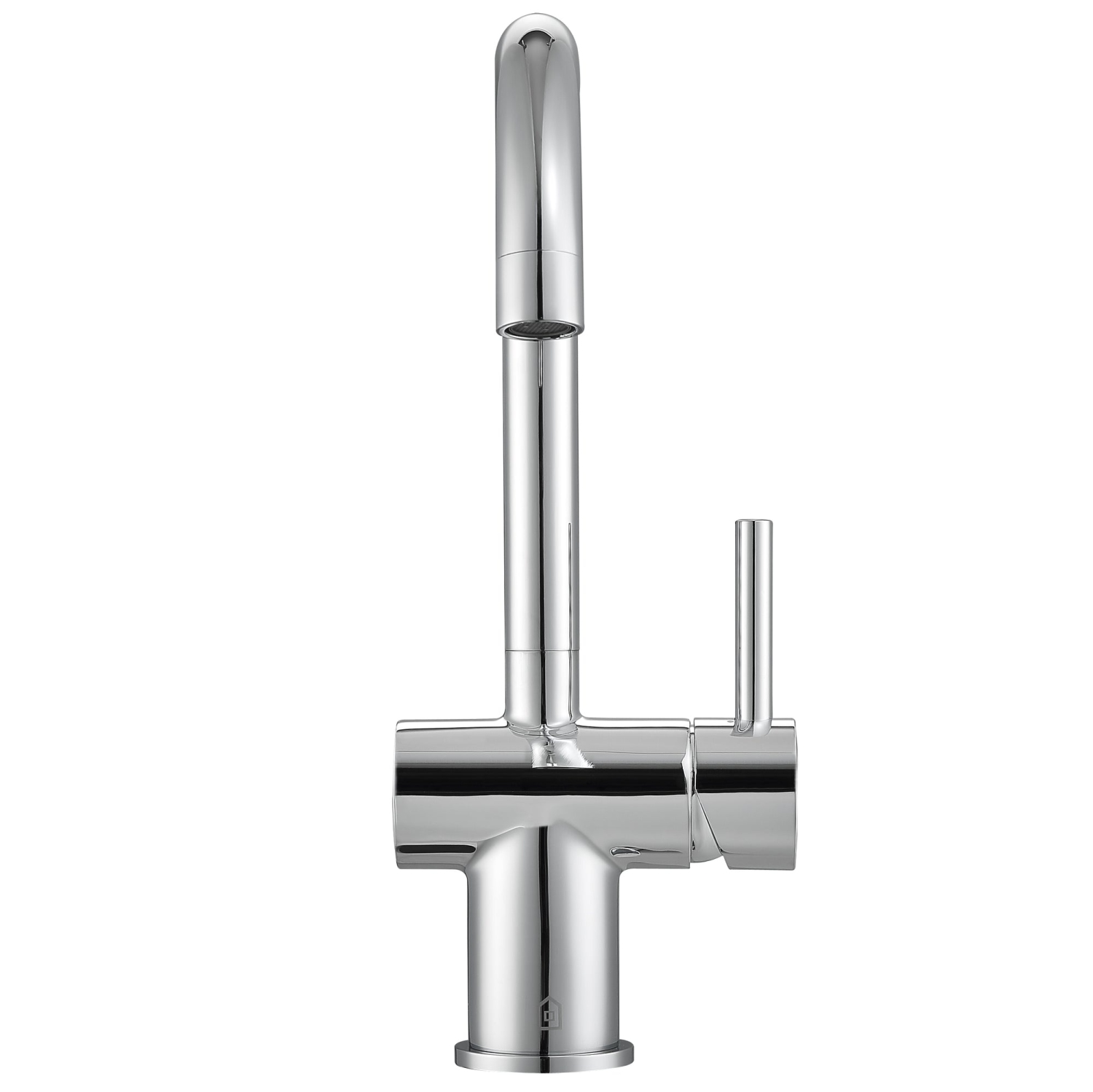 Ancona Aria Single Hole Bathroom Faucet in Chrome
