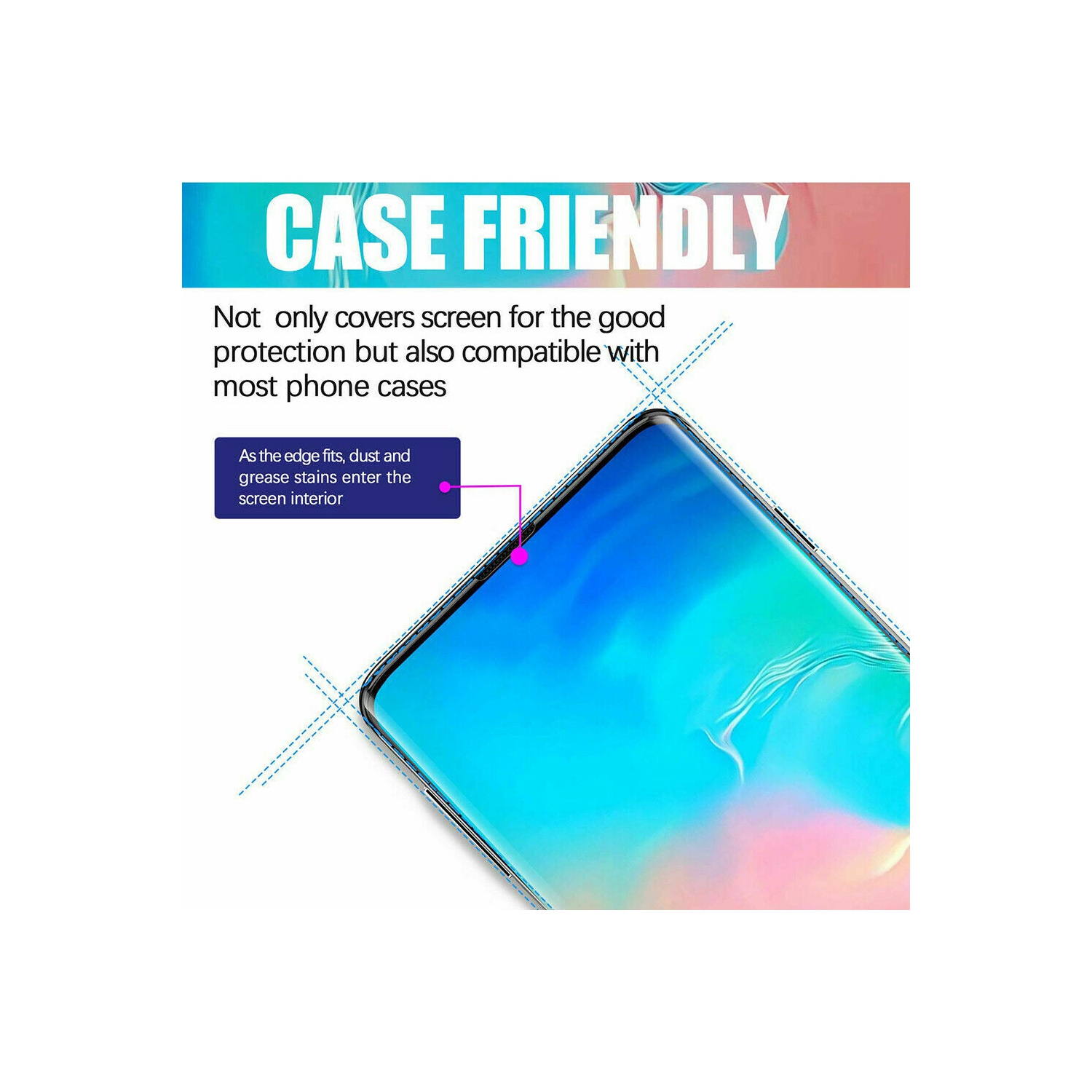 Protecteur d’écran en verre trempé 9H de qualité supérieure pour Galaxy S20 de Samsung