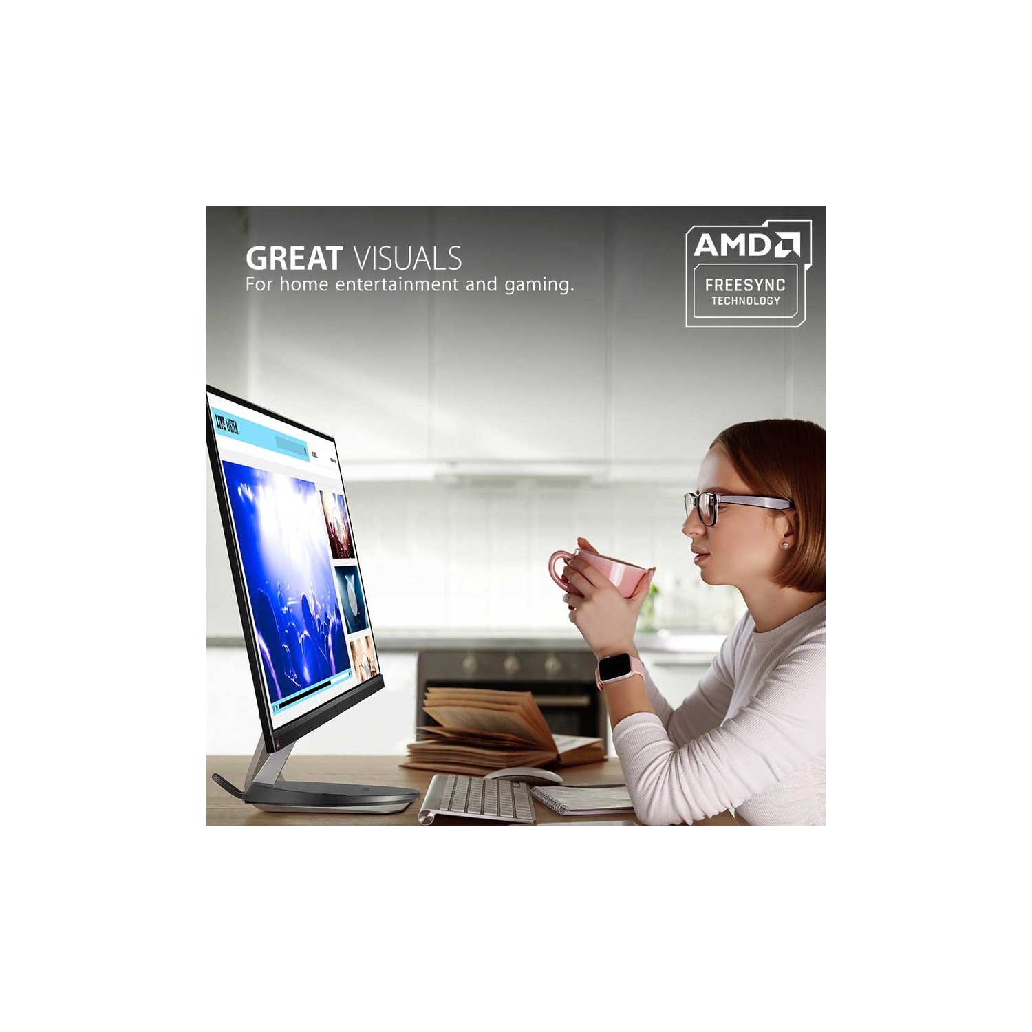 ViewSonic VX2485-mhu - 24" Display, IPS Panel, 1920 x 1080 Resolution VX2485-MHU