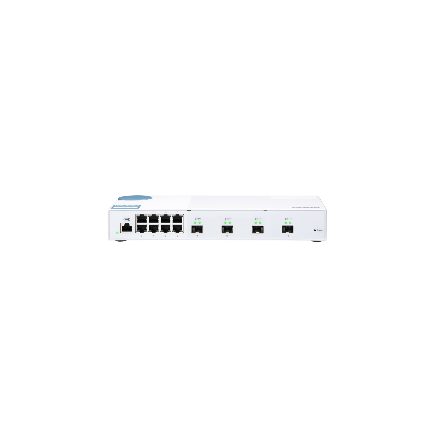 QNAP – Commutateur géré QSW-M408S 10 GbE, avec SFP+ 10G à 4 ports et Gigabit à 8 ports