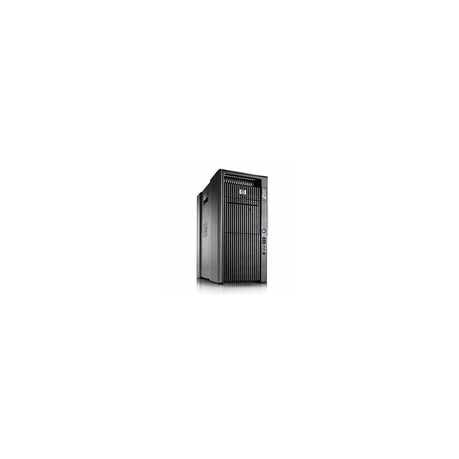 Refurbished (Good) - HP Z800 Computer Workstation- Intel Xeon X5660 2.8GHz - New 256GB SSD + 3TB HDD - 24GB DDR3 - 4 Monitor Capable with Dual Nvidia GT710 - USB 3.0