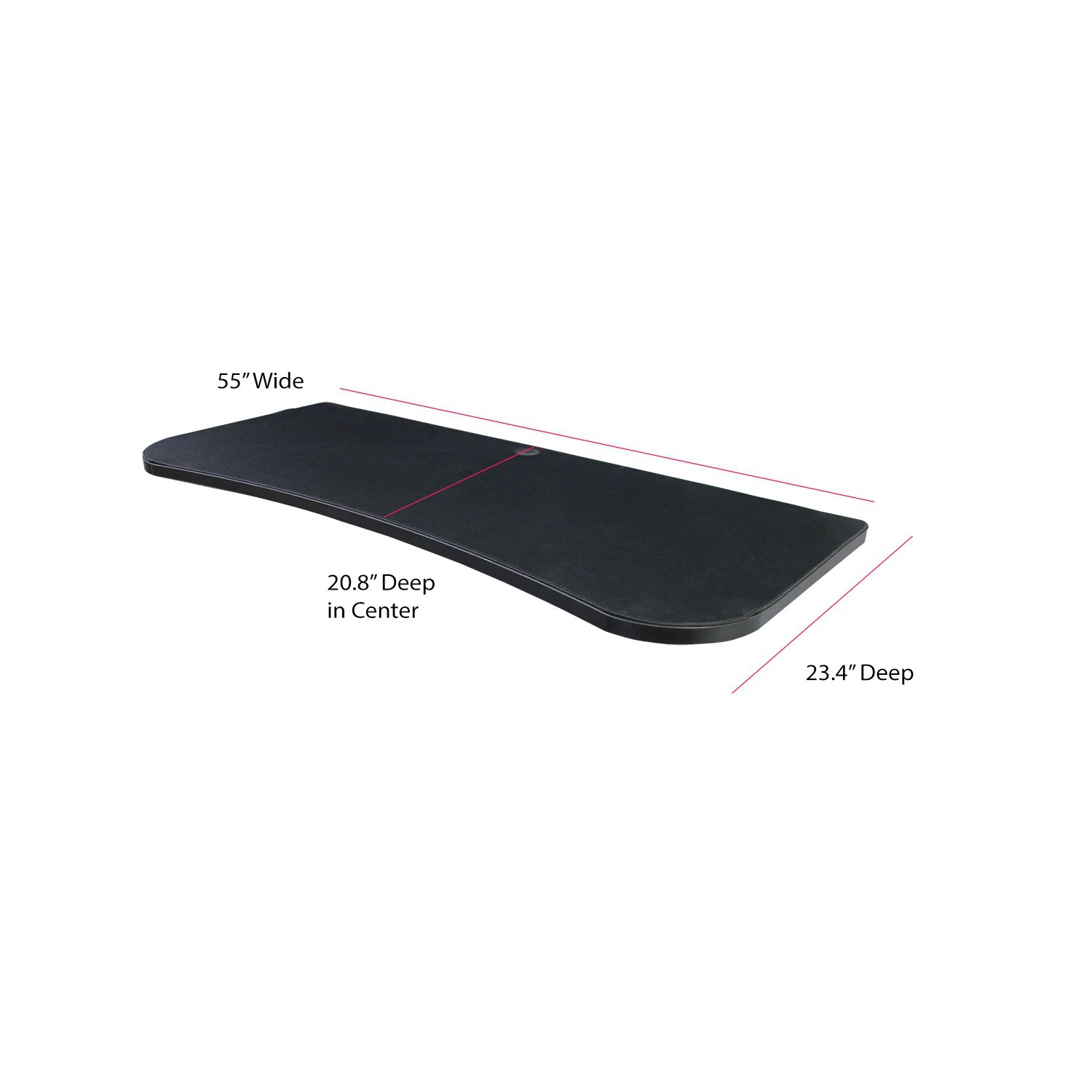 Bureau d’ordinateur/de jeu motorisé à hauteur réglable de 55 po FS-M55i de Boost Industries