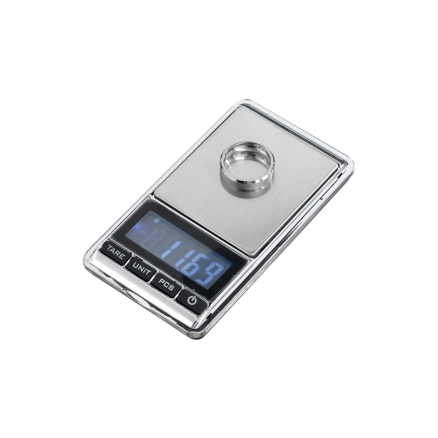 Mini balance numérique électronique portable,précision  professionnelle,milligramme de poche,poids d'étalonnage 50g- blue[A91185]
