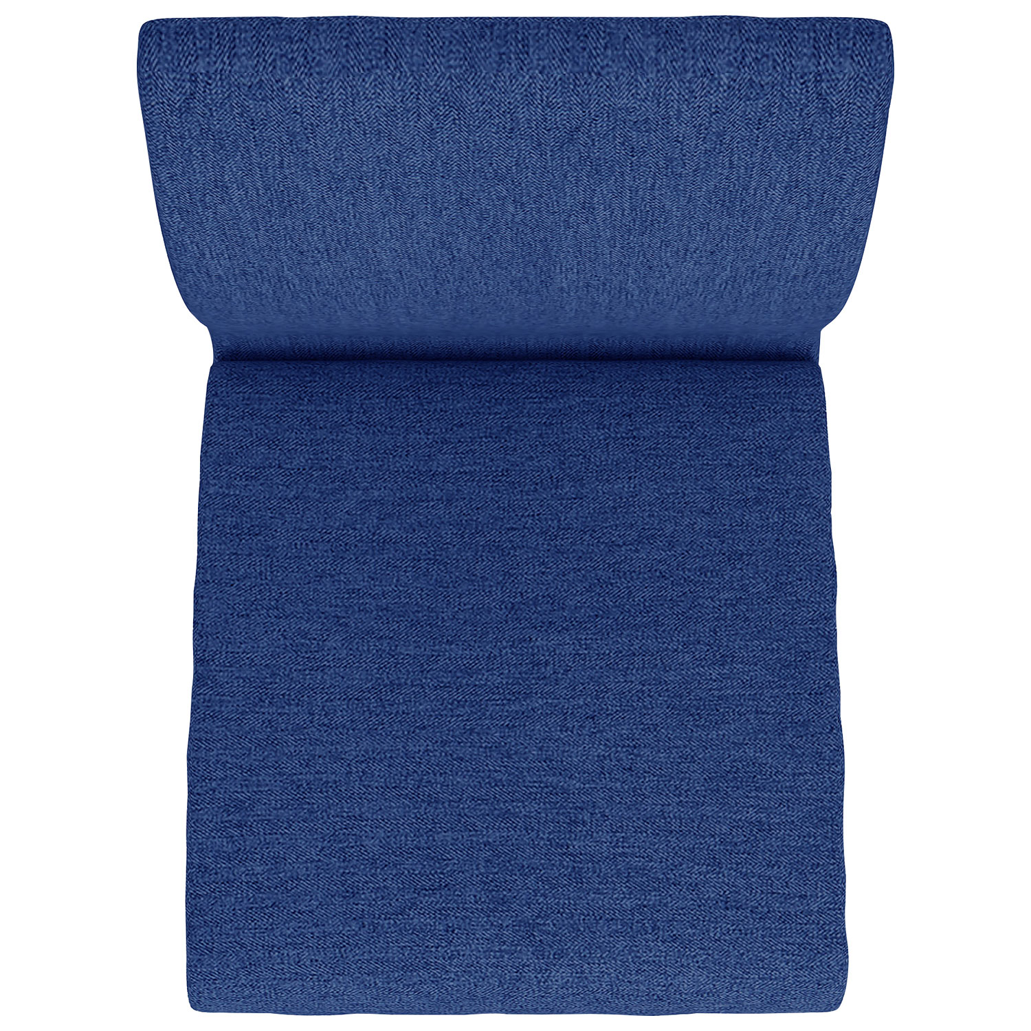 Vespa Contemporary Fabric Dining Chair - Set of 2 - Blue