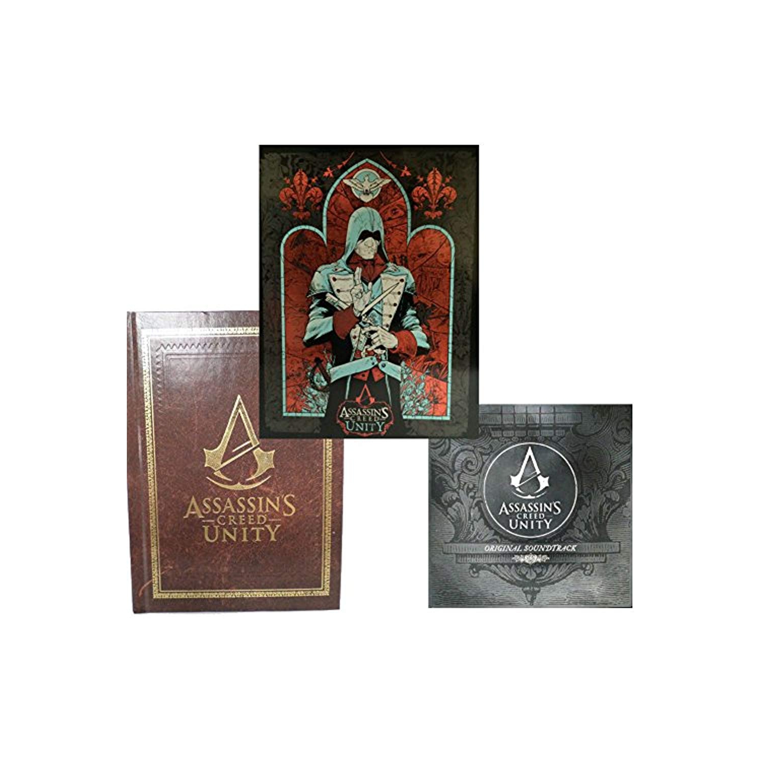 Assassin’s Creed&nbsp;: Un coffret SteelBookMD Unity, un livre illustré et la bande sonore originale