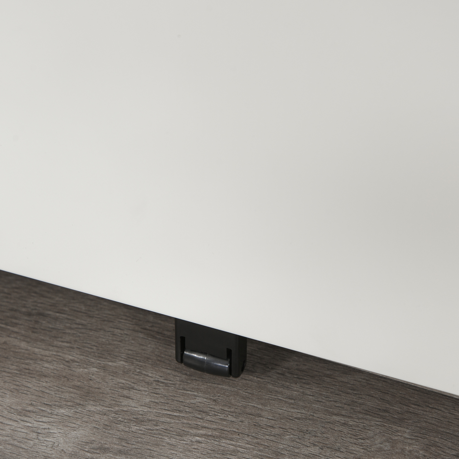 Vinsetto Metal Filing Cabinet with 3 Drawers, Vertical File Cabinet with Lock, Mobile Office Cabinet with Wheels for Legal, Letter, A4 Files, White