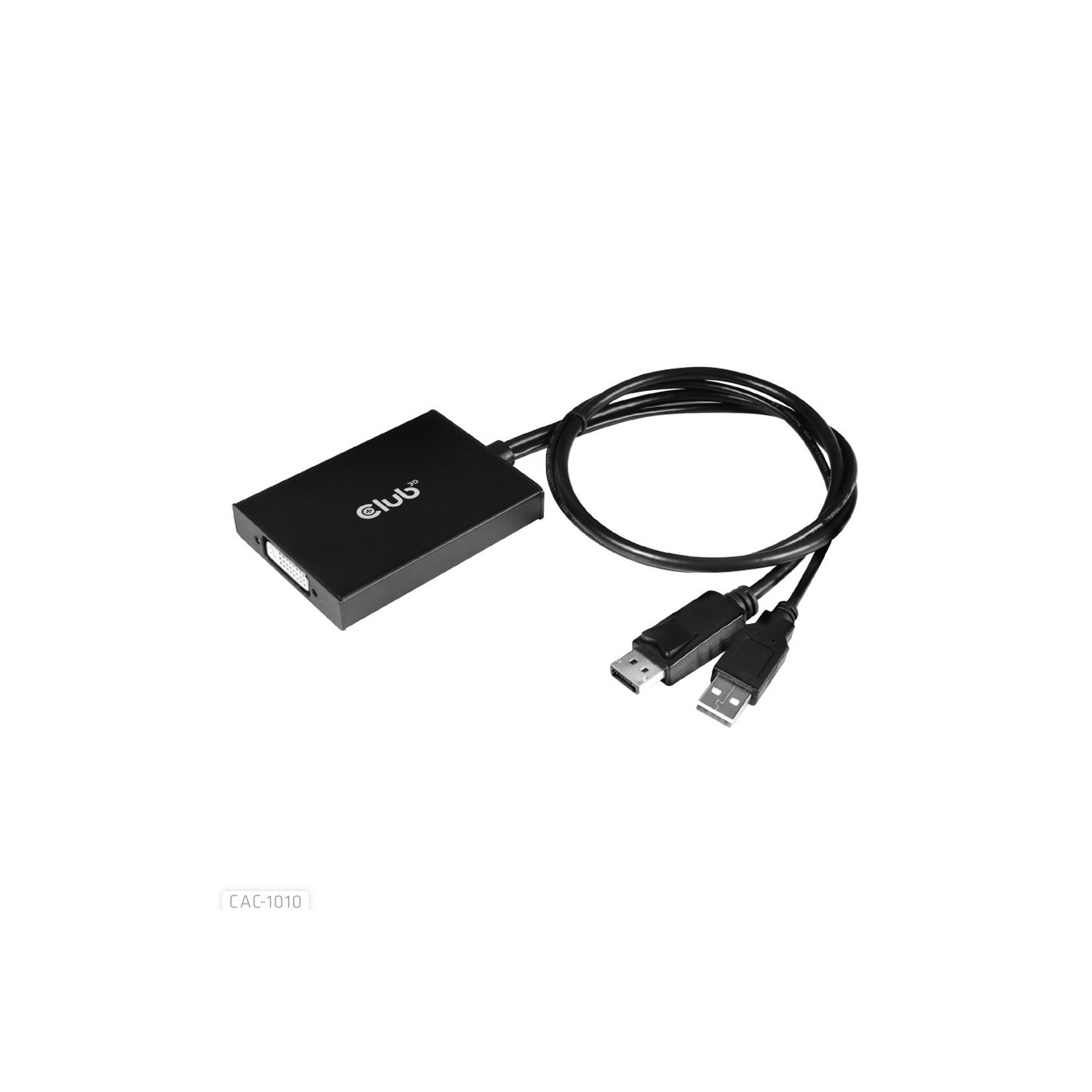 Club 3D DisplayPort to Dual Link DVI-I Active Adapter CAC-1010