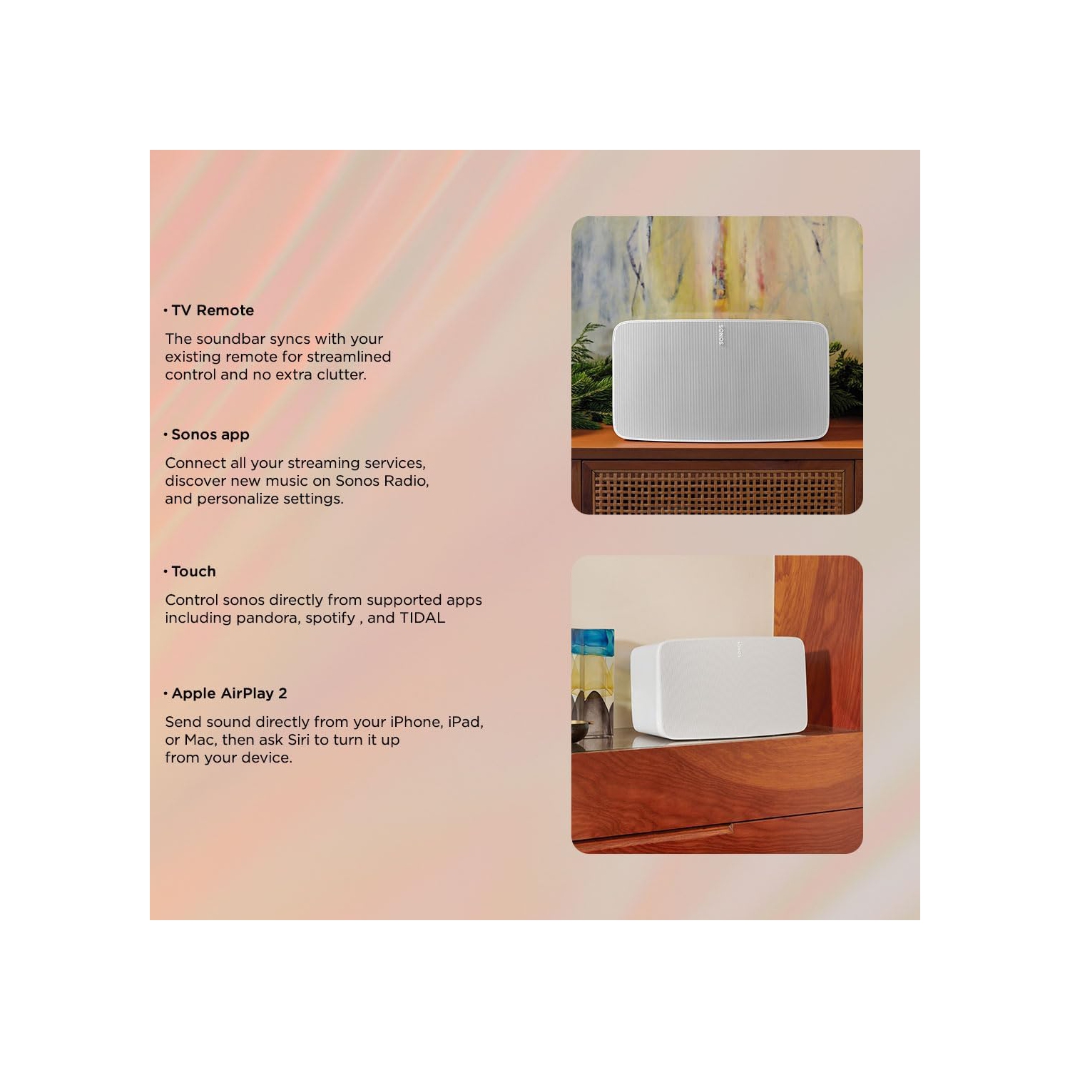 Sonos Five Wireless Multi-Room Speaker - Single - White - Open Box