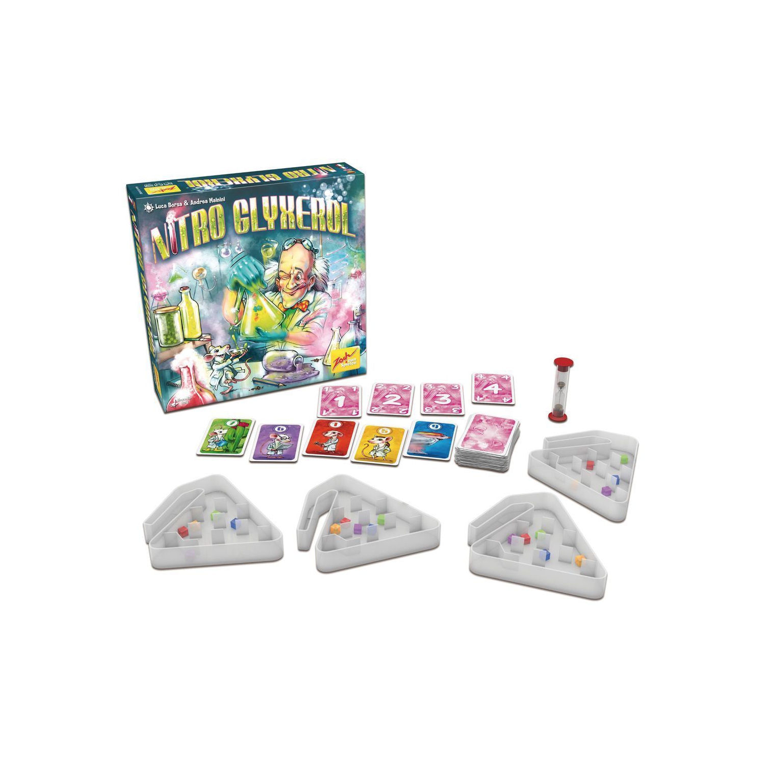 Nitro Glyxerol [Board Game, 2-4 Players]