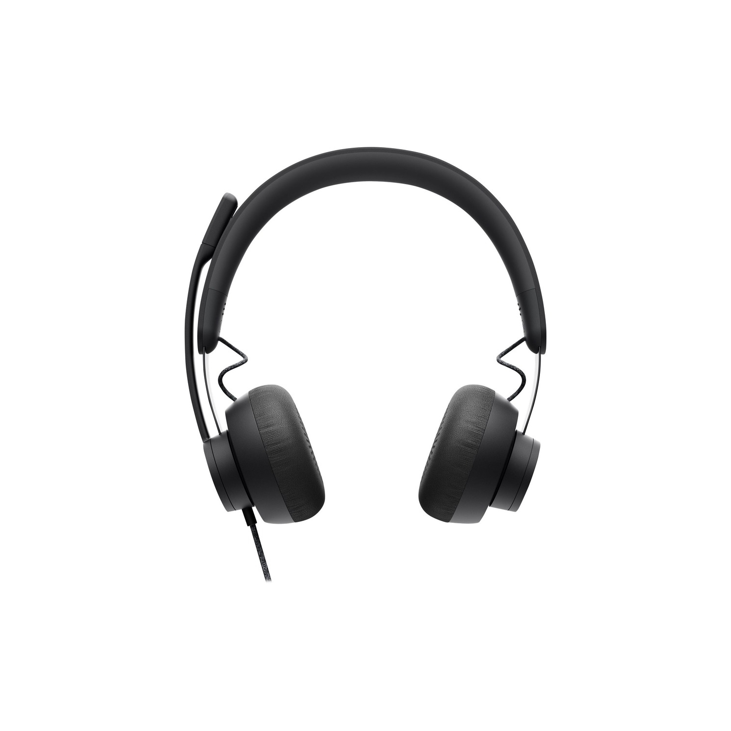 Casque d'écoute à isolation sonore/suppression du bruit avec micro Zone de Logitech - Noir -