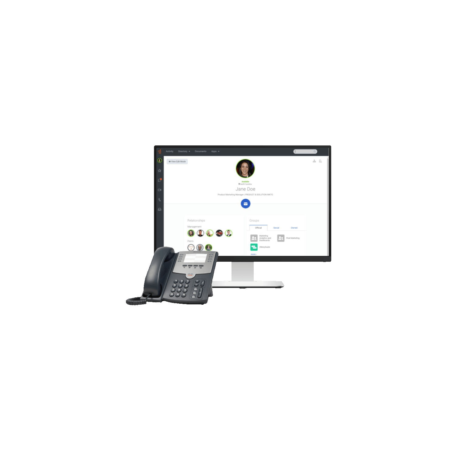 Jabra Biz 2300 On-Ear Noise Cancelling Sound Isolating Headphones with Mic - Black