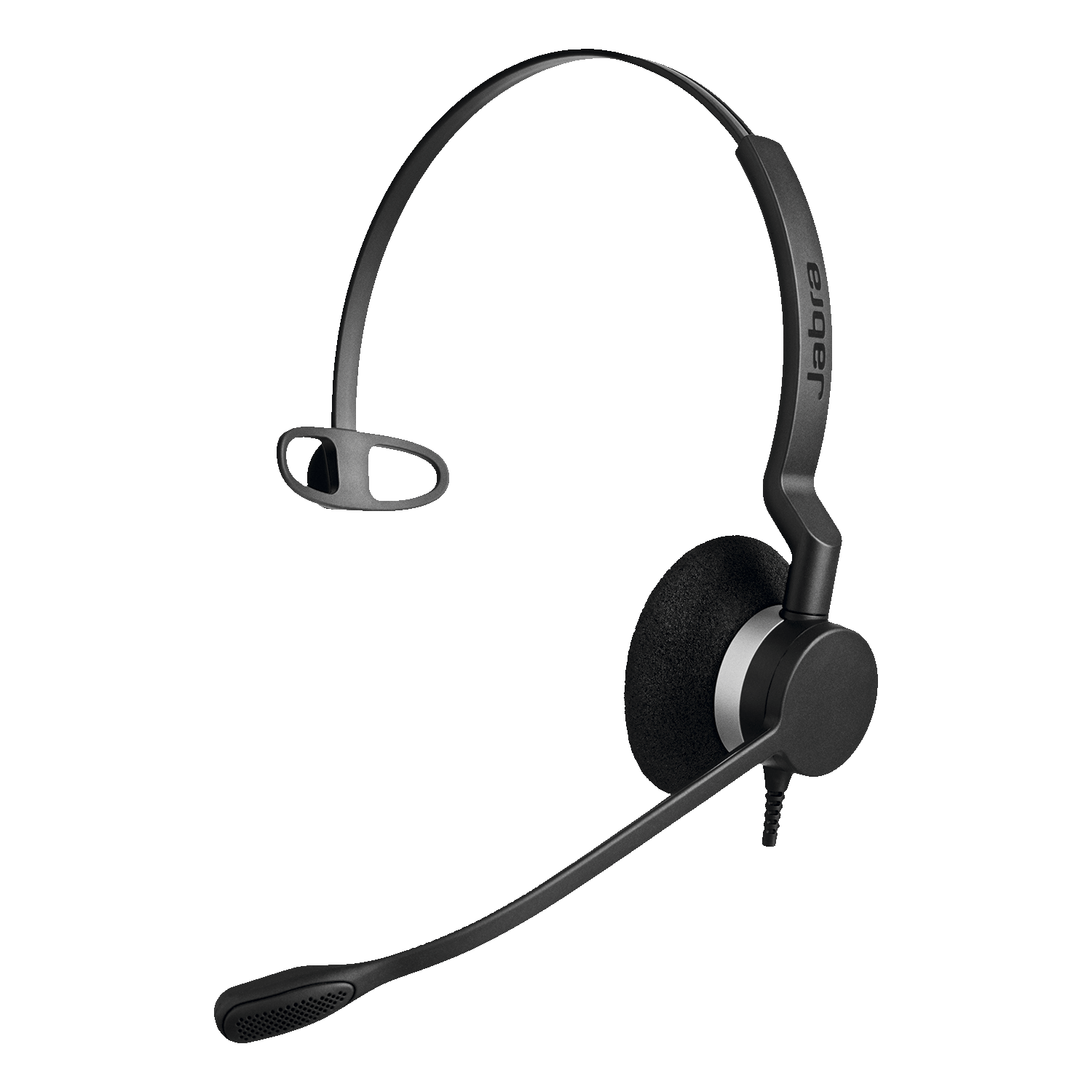 Jabra Biz 2300 On-Ear Noise Cancelling Sound Isolating Headphones with Mic - Black