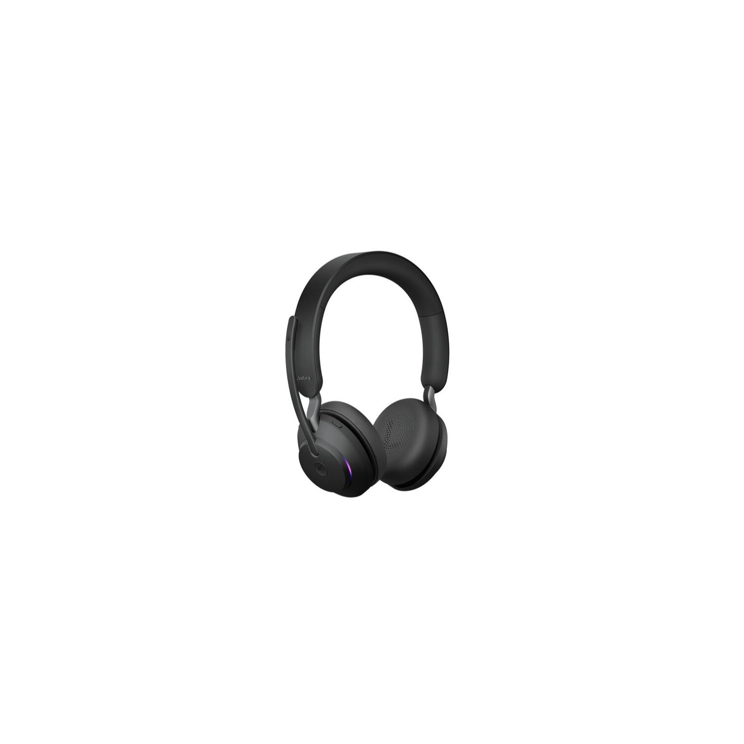JABRA Evolve2 65 On-Ear Sound Isolating Bluetooth 5.0 Headphones with Mic (GN NETCOM 26599-989-999) - Black