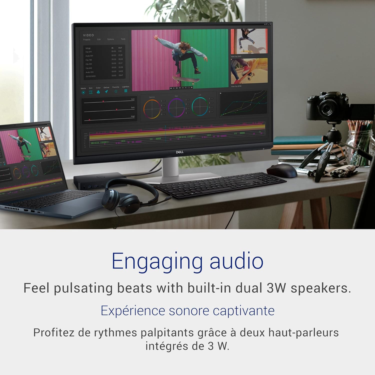 Dell 27" 4K Ultra HD 60Hz 4ms GTG IPS LED FreeSync Gaming Monitor - Black - Open Box