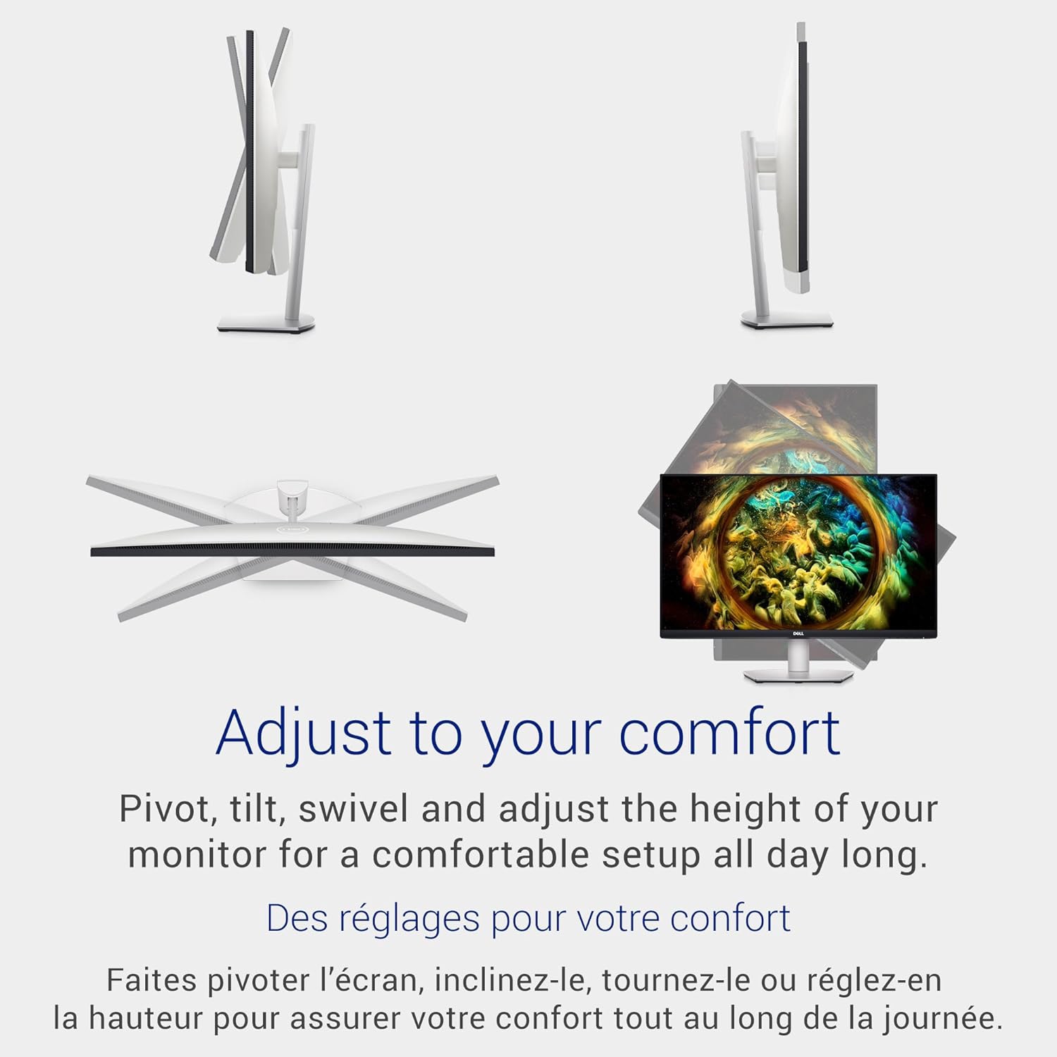 Dell 27" 4K Ultra HD 60Hz 4ms GTG IPS LED FreeSync Gaming Monitor - Black - Open Box