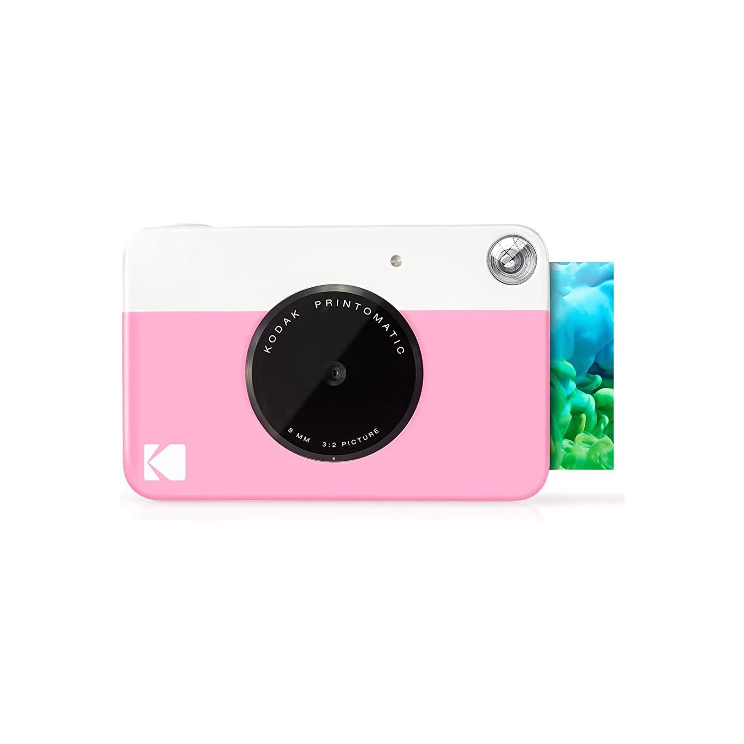 KODAK Printomatic Digital Instant Print Camera with ZINK Photo Paper - Full Color Prints, Pink