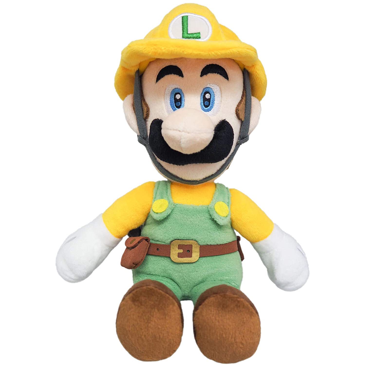 Super Mario Maker 2 - Builder Luigi Plush, 10"