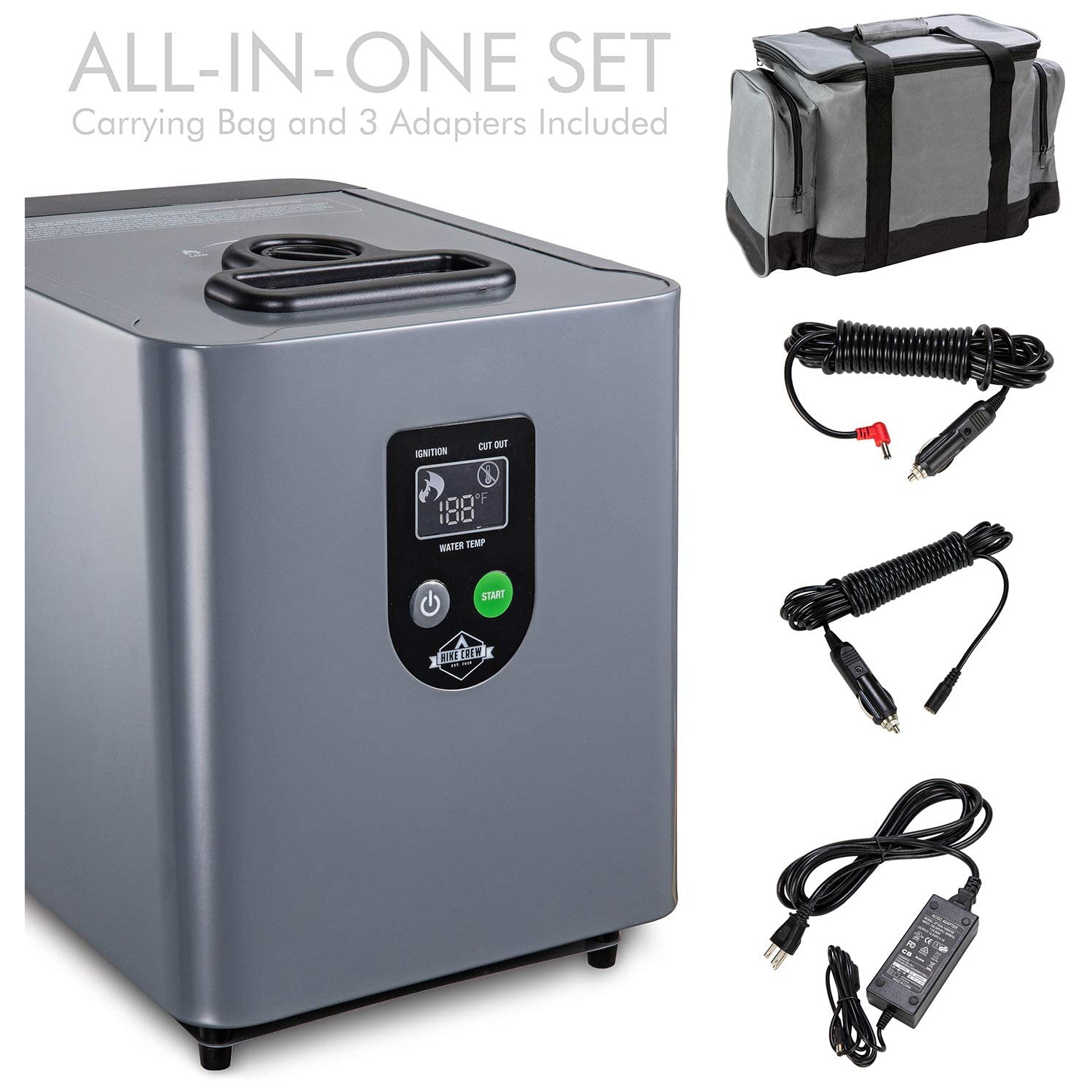 Hike Crew Portable Propane Water Heater & Shower Pump