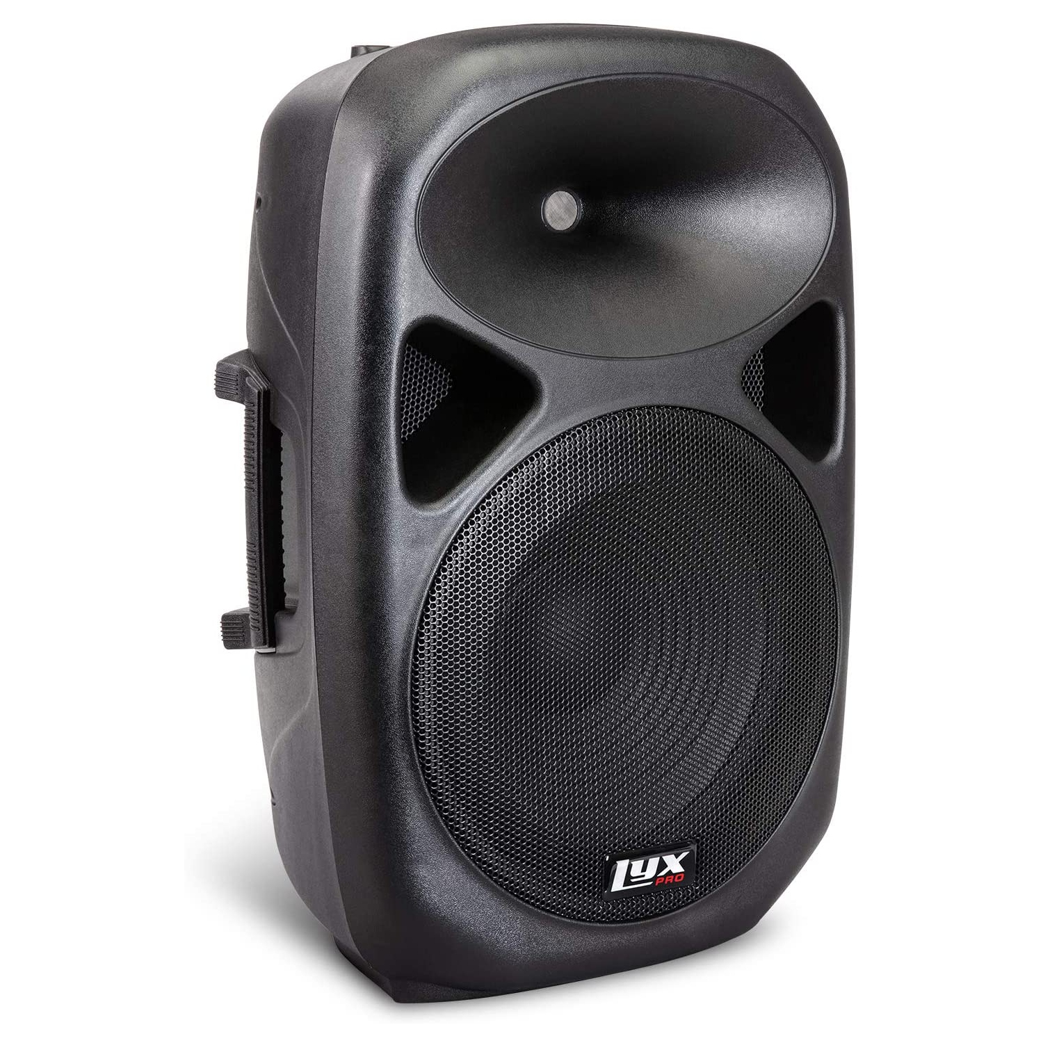 LyxPro 12" PA System Powerful Compact PA Portable Active Speaker System with Equalizer, Bluetooth, SD Card Slot, USB, MP3, XLR, 1/4", 3.5mm Input