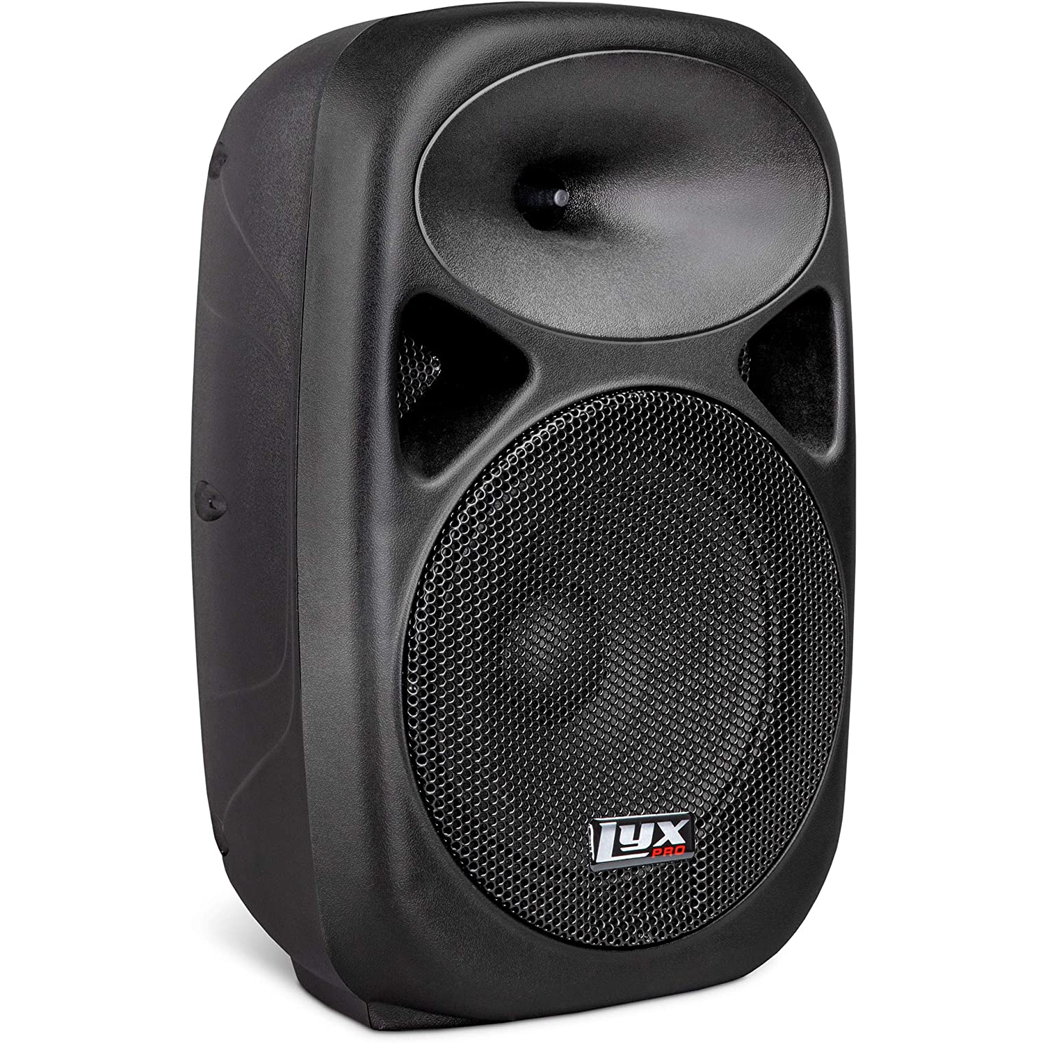 LyxPro 8” Inch Active PA Rechargeable Battery Speaker System, Equalizer, Bluetooth Connection, SD Slot USB MP3 AUX, Mic, Guitar, 1/4" 1/8" 3.5mm Inputs, SPA-8 Battery…